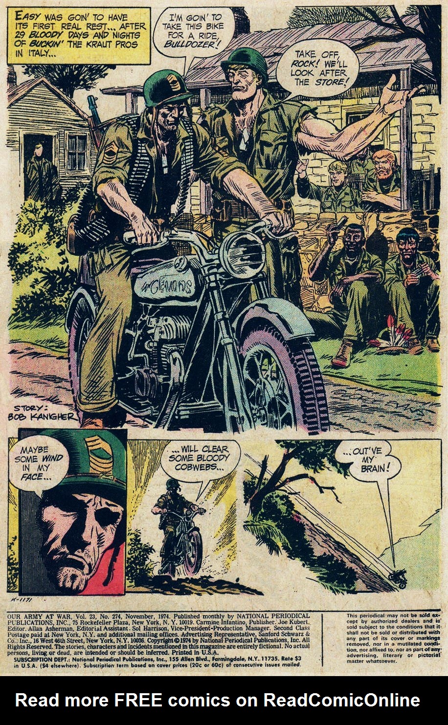 Read online Our Army at War (1952) comic -  Issue #274 - 3