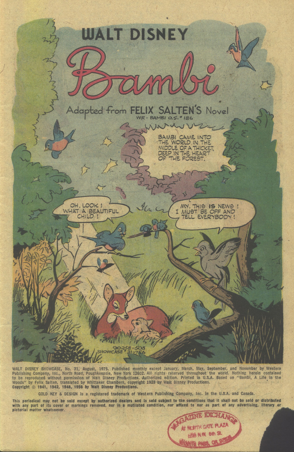 Read online Walt Disney Showcase (1970) comic -  Issue #31 - 3