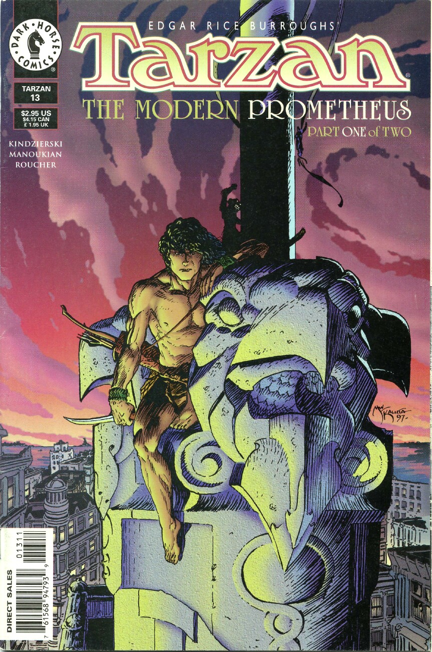 Read online Tarzan (1996) comic -  Issue #13 - 1