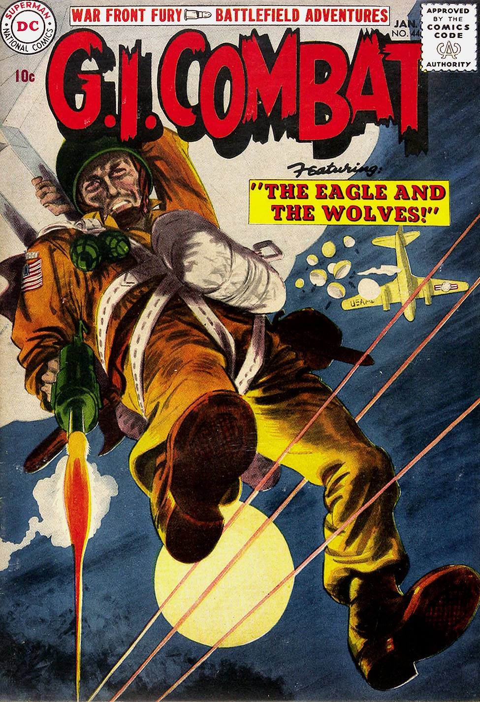 Read online G.I. Combat (1952) comic -  Issue #44 - 1