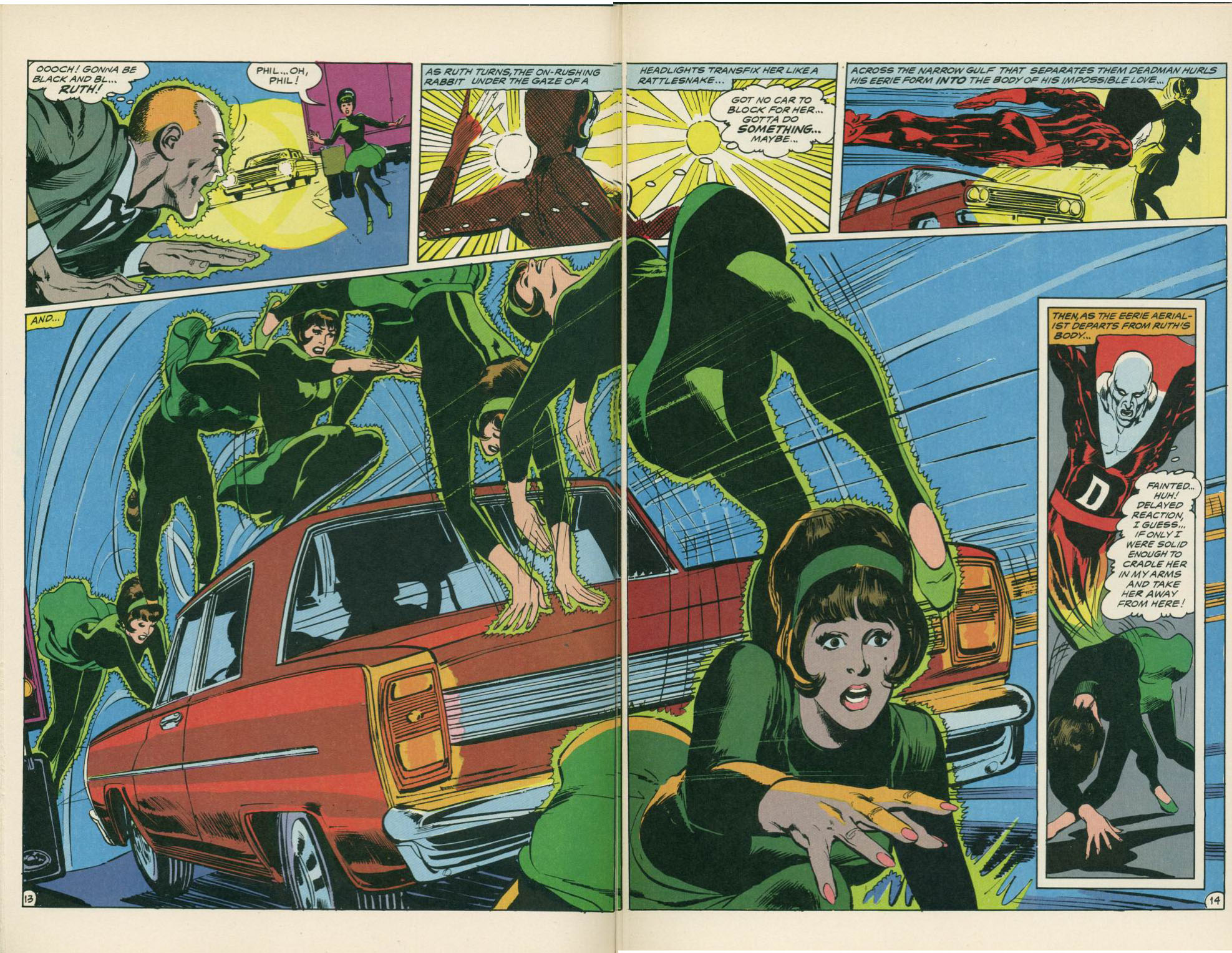 Read online Deadman (1985) comic -  Issue #6 - 16