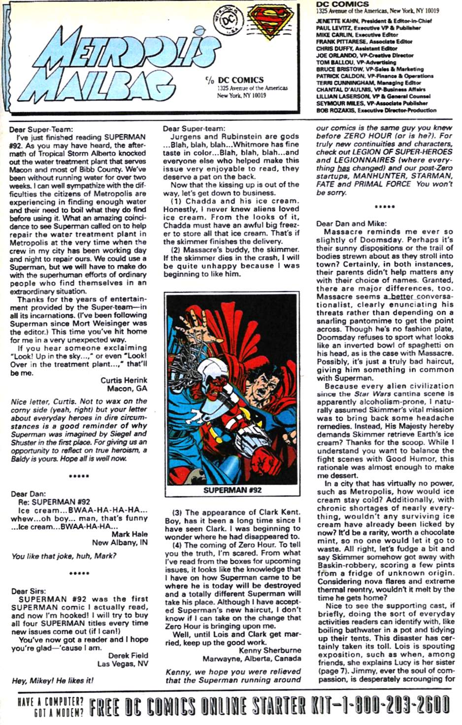 Read online Superman (1987) comic -  Issue #95 - 24