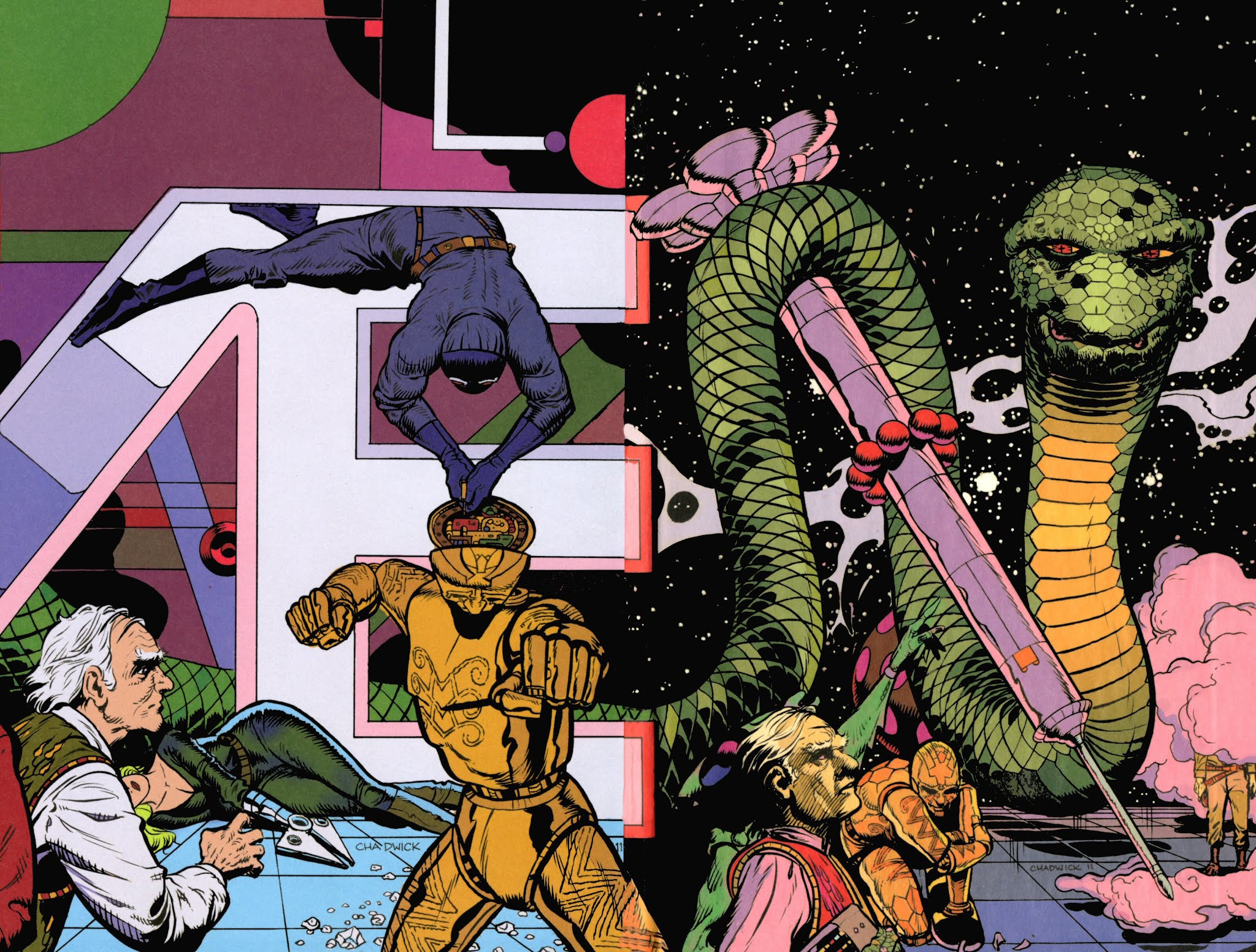 Read online Harlan Ellison's 7 Against Chaos comic -  Issue # TPB (Part 1) - 4