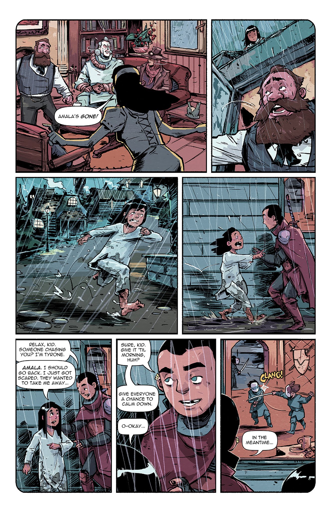 Read online Amala's Blade comic -  Issue #2 - 3