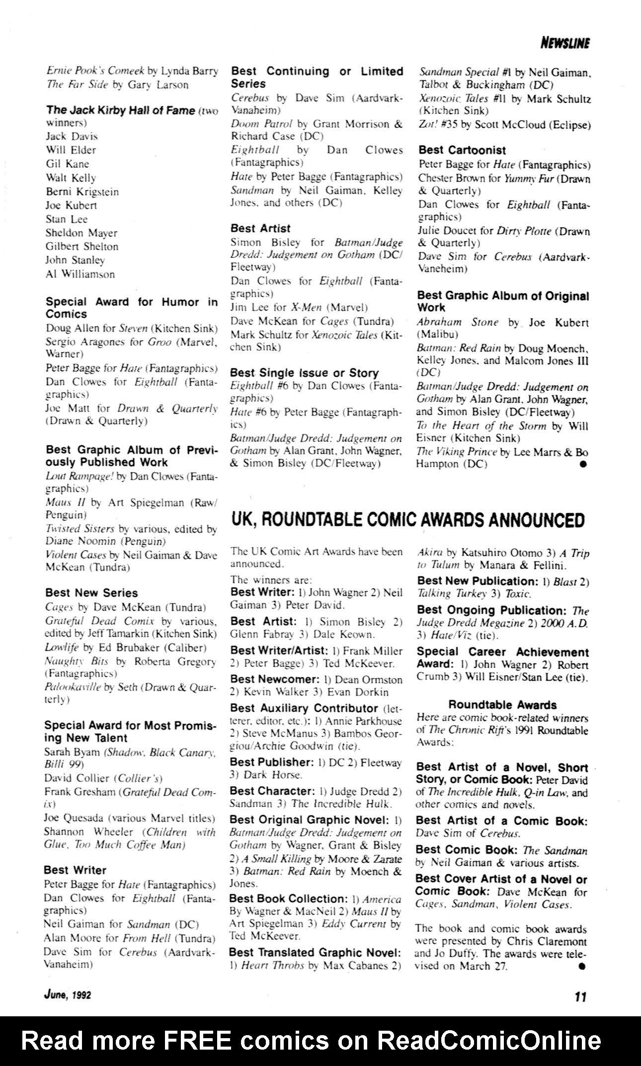 Read online Amazing Heroes comic -  Issue #202 - 10