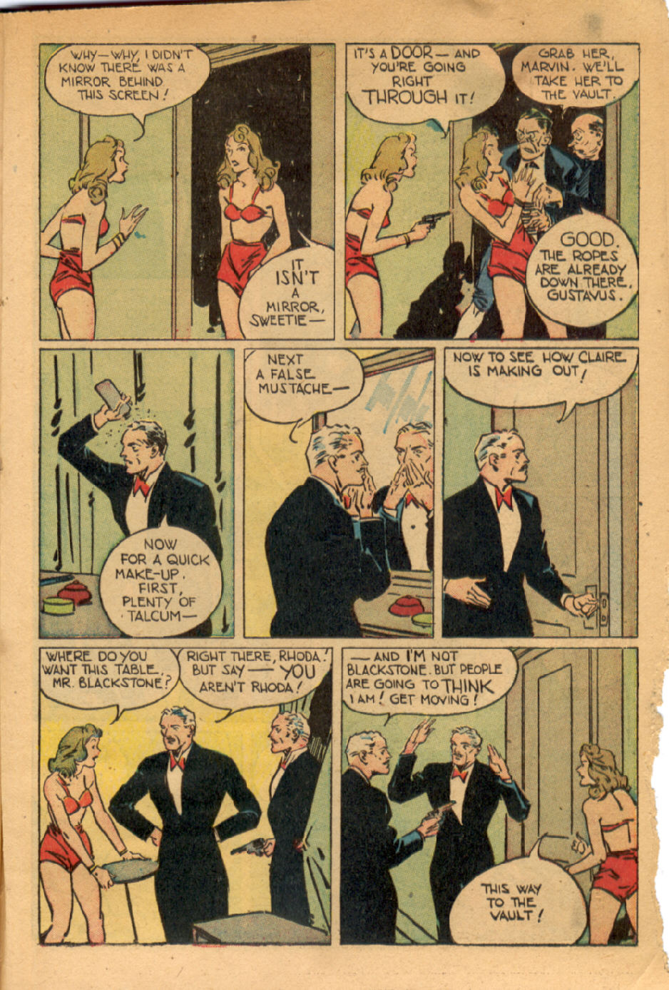 Read online Super-Magician Comics comic -  Issue #43 - 45