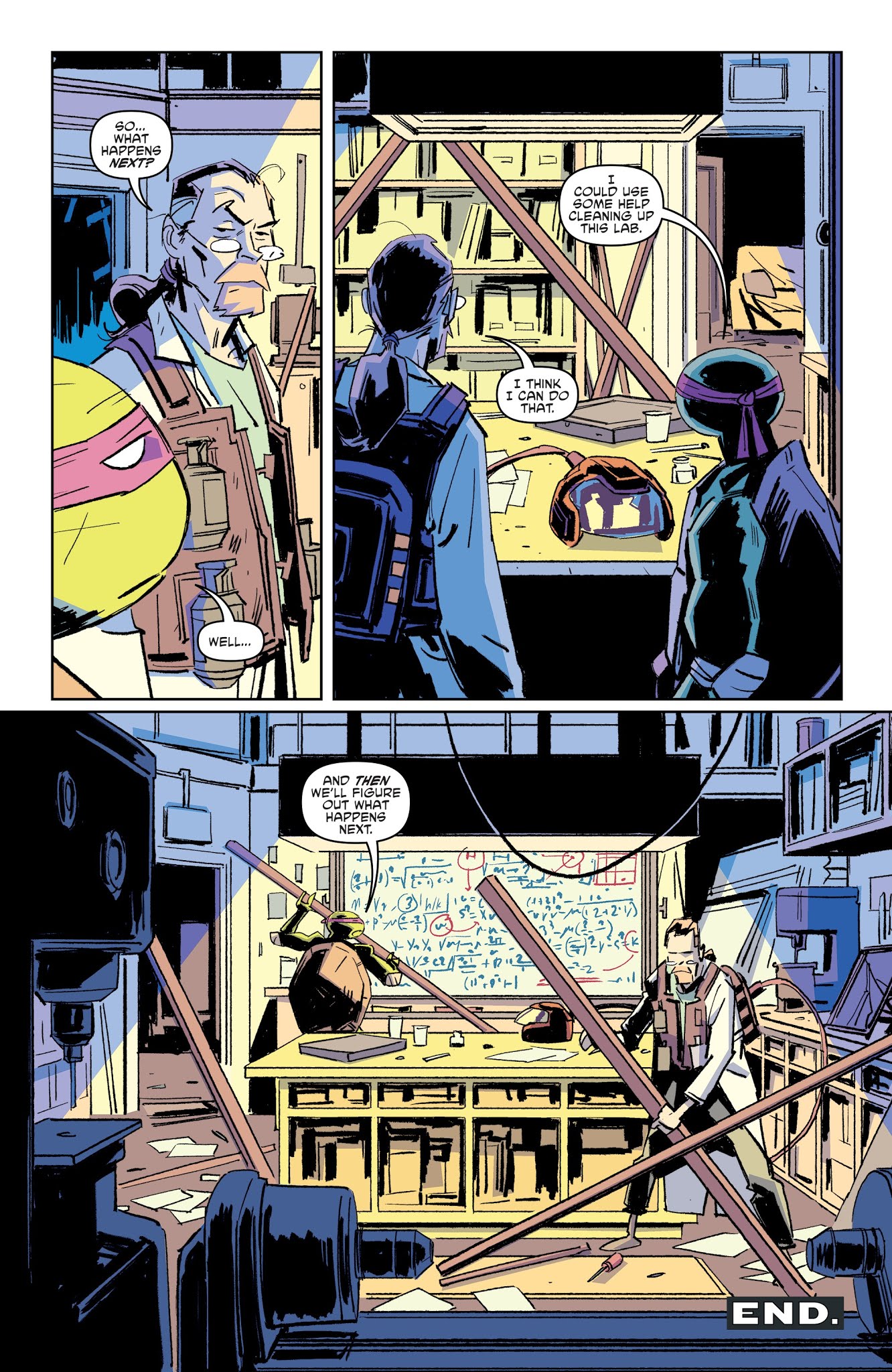 Read online Teenage Mutant Ninja Turtles: Macro-Series comic -  Issue #1 - 42