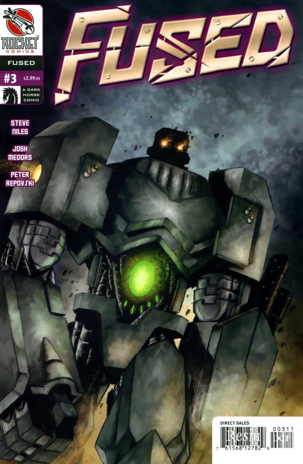 Read online Fused comic -  Issue #3 - 1
