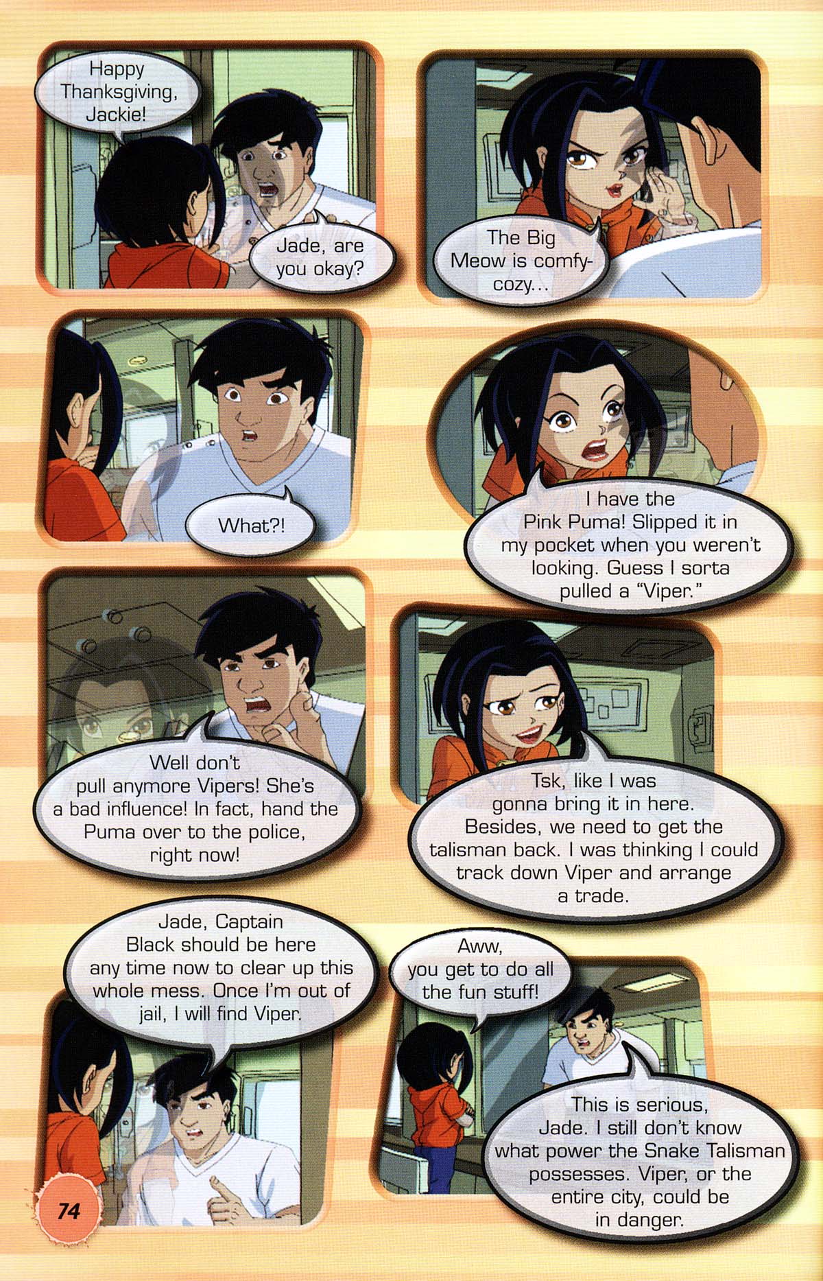 Read online Jackie Chan Adventures comic -  Issue # TPB 2 - 75