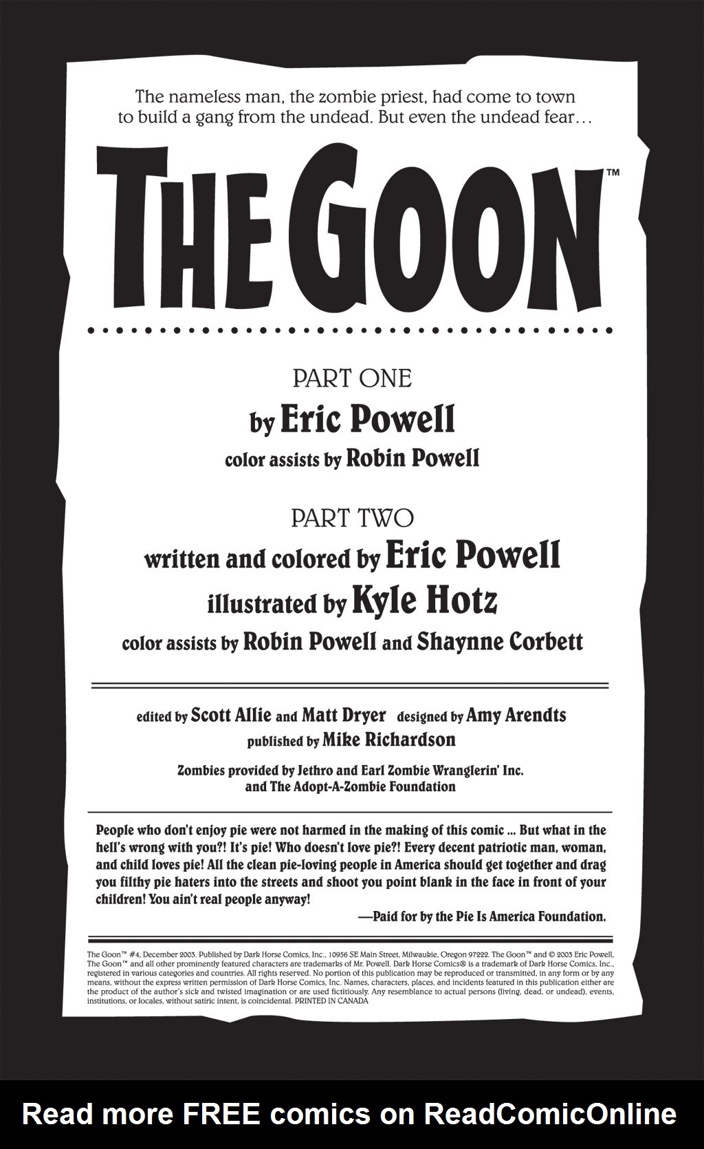 Read online The Goon (2003) comic -  Issue #4 - 2