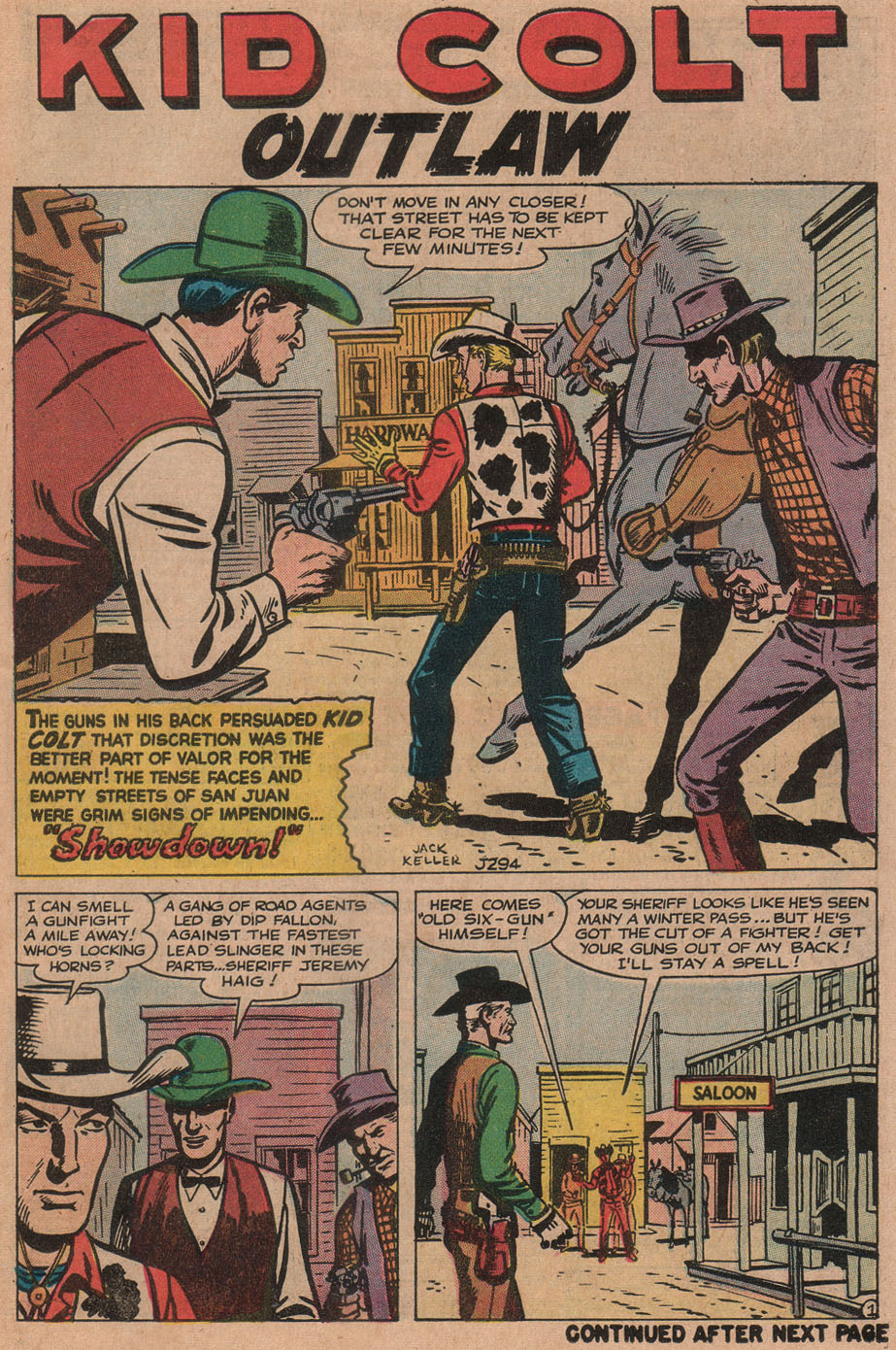 Read online Kid Colt Outlaw comic -  Issue #159 - 27