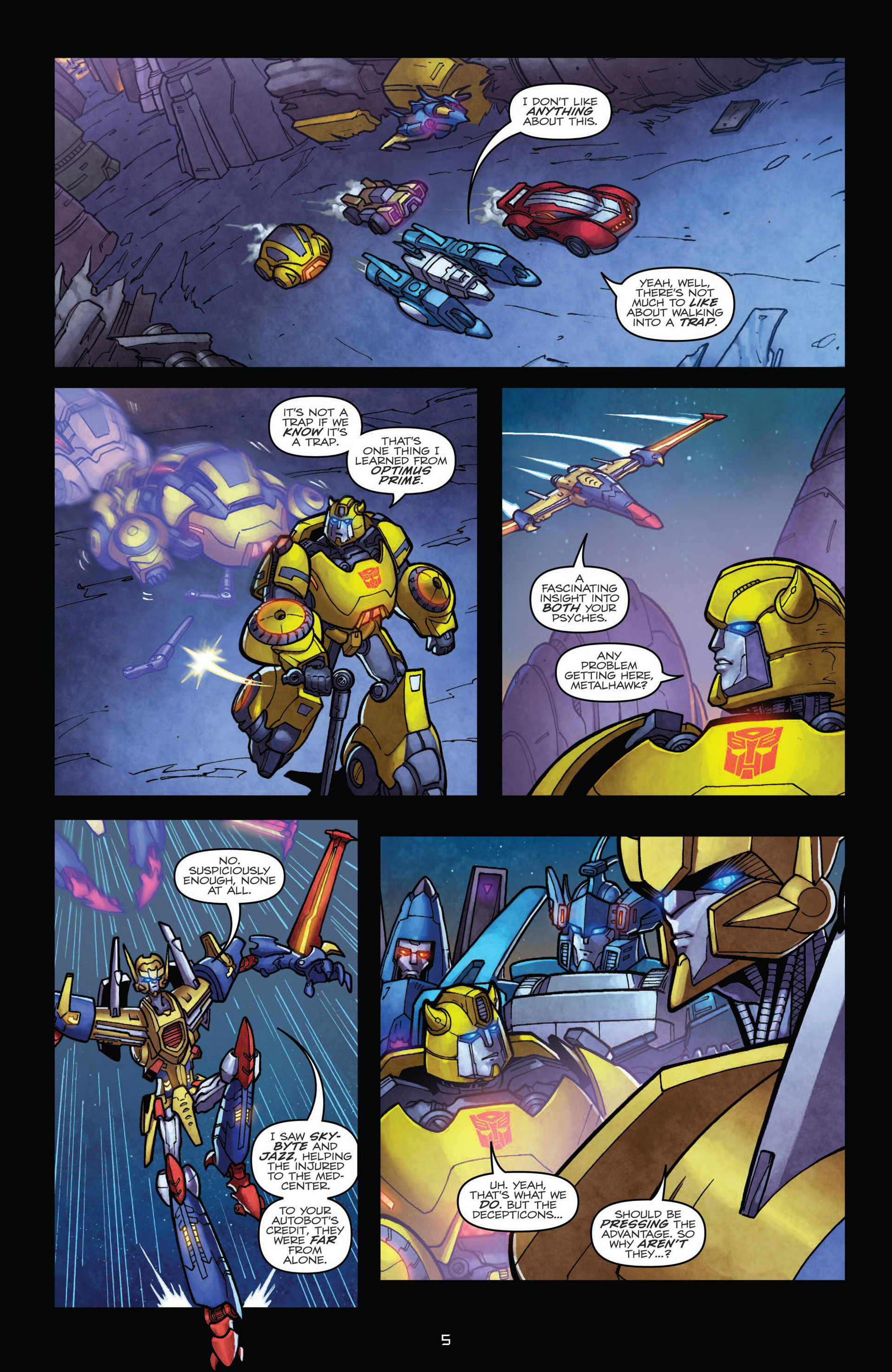 Read online Transformers: Robots In Disguise (2012) comic -  Issue #14 - 8