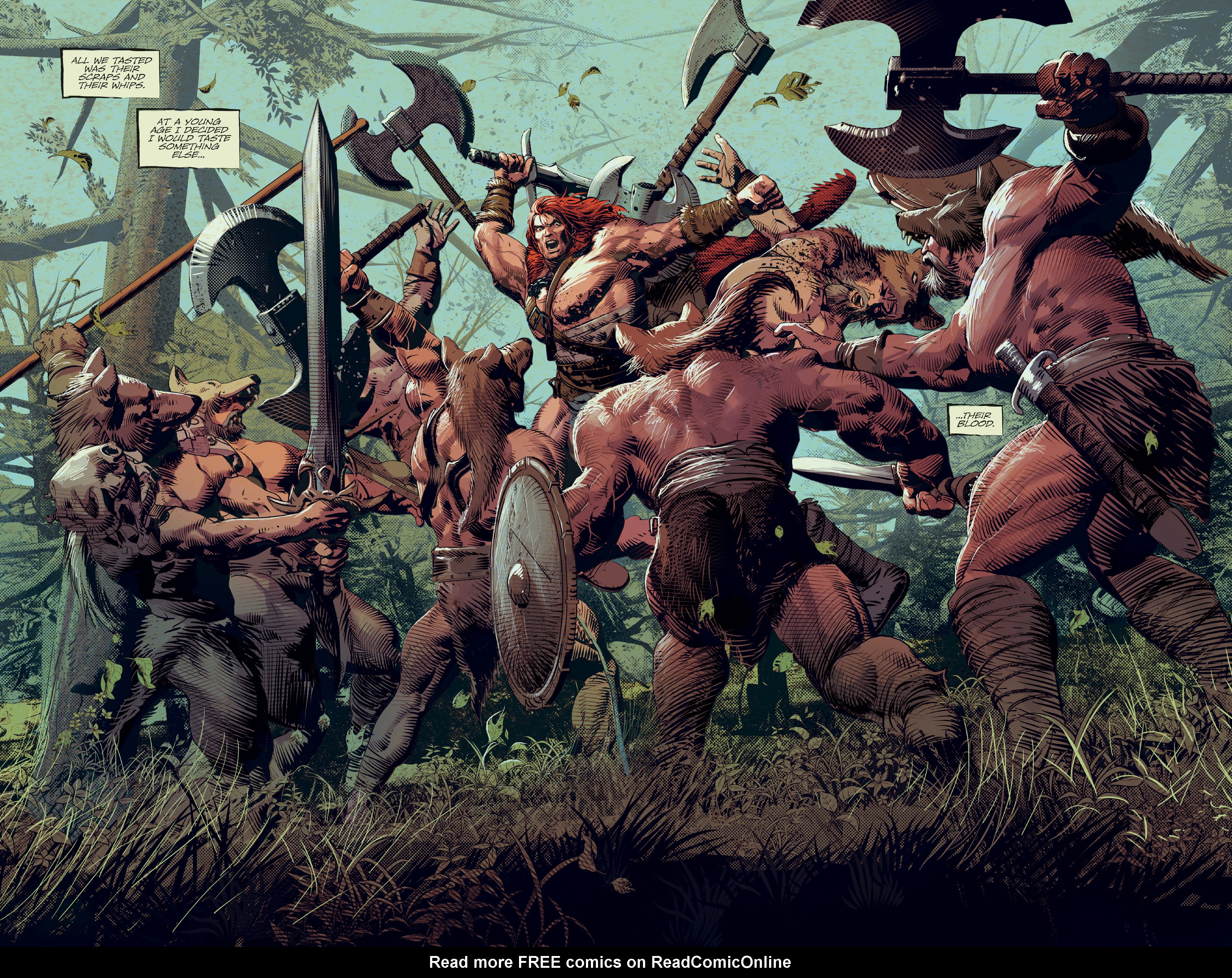 Read online Berserker Unbound comic -  Issue #4 - 9