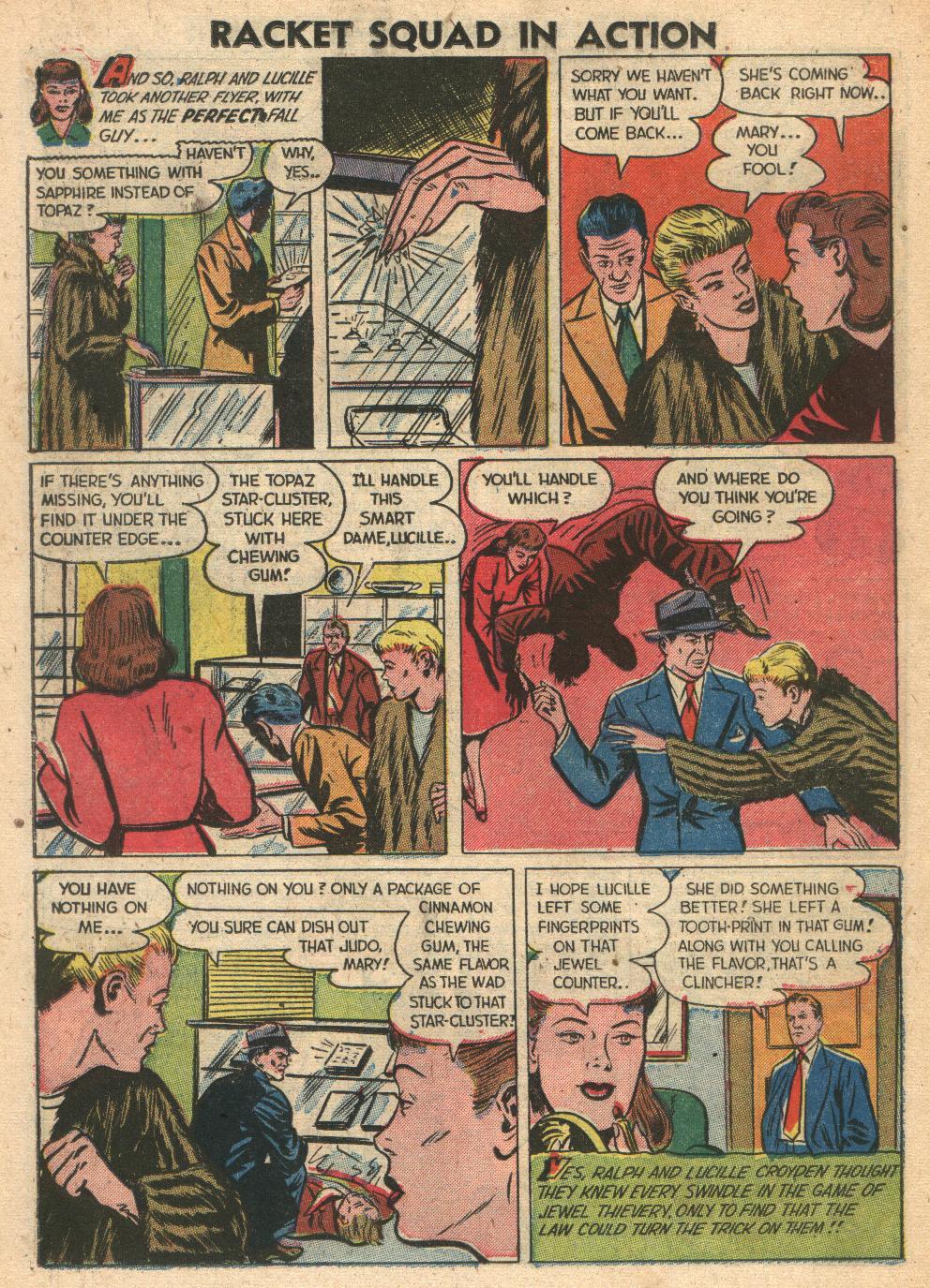 Read online Racket Squad in Action comic -  Issue #1 - 26