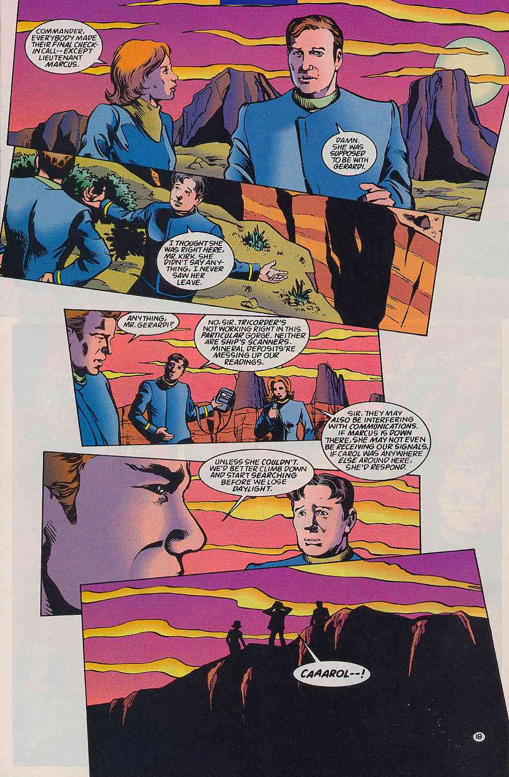 Read online Star Trek (1989) comic -  Issue #73 - 19