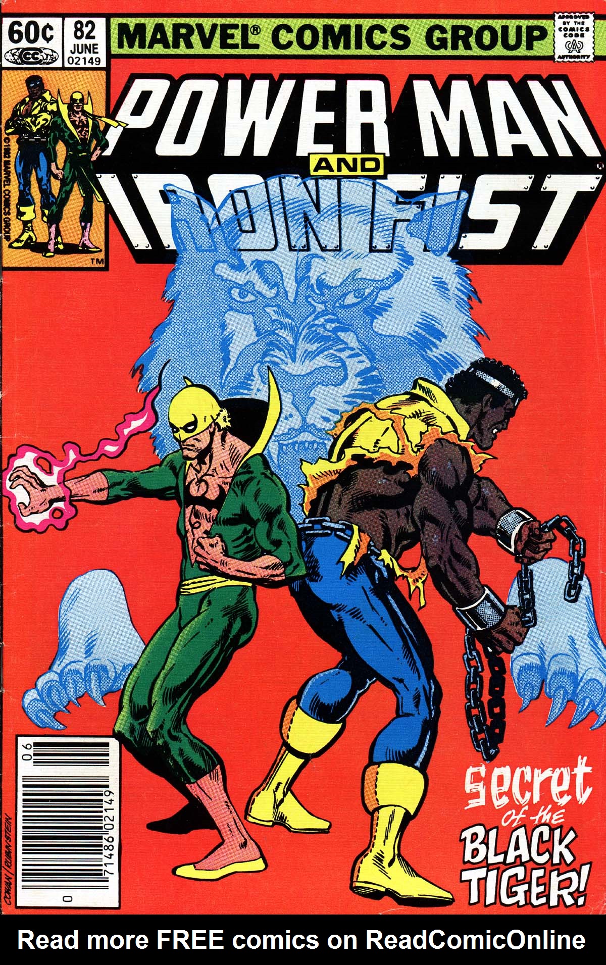 Read online Power Man and Iron Fist (1978) comic -  Issue #82 - 1