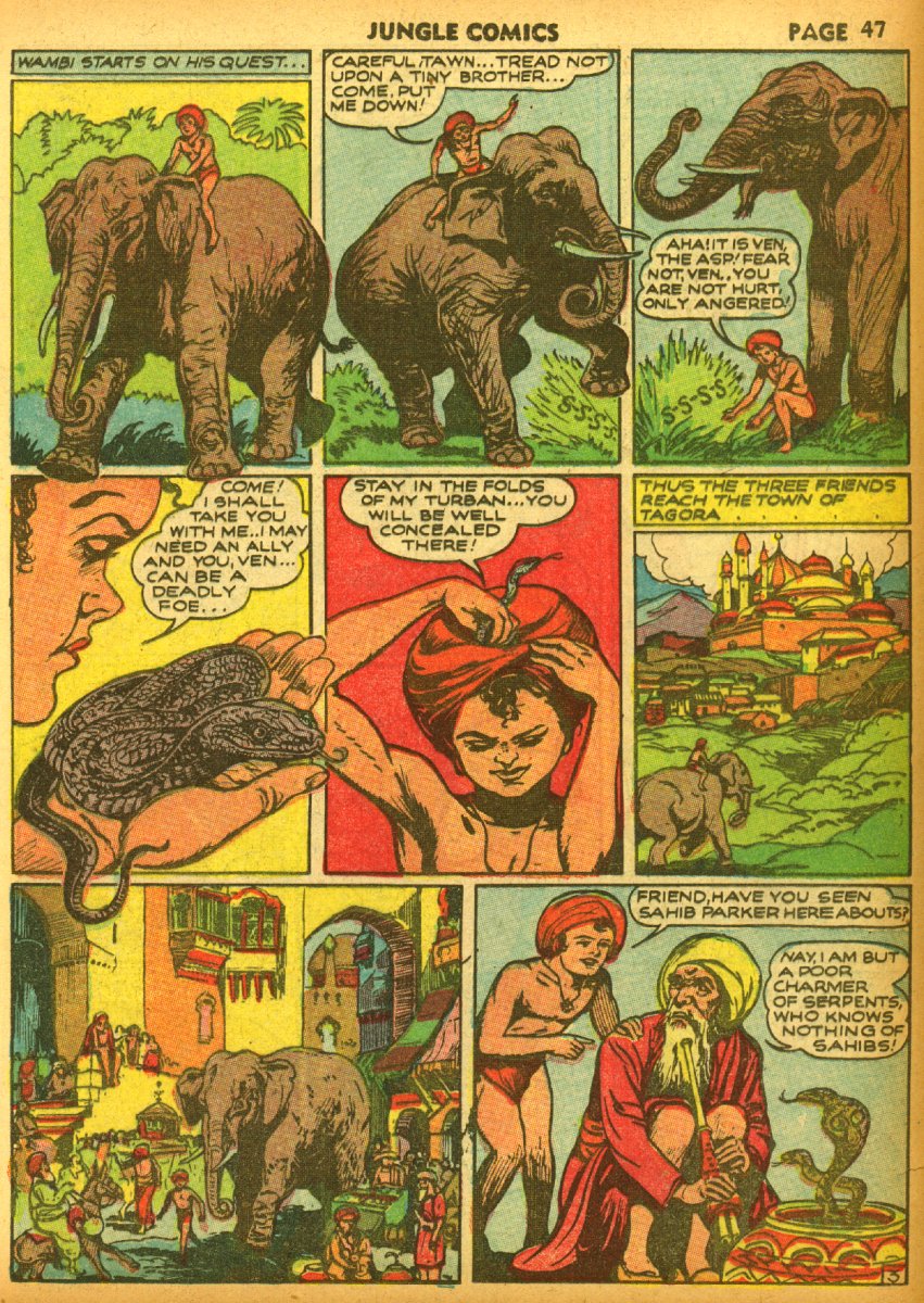 Read online Jungle Comics comic -  Issue #17 - 49