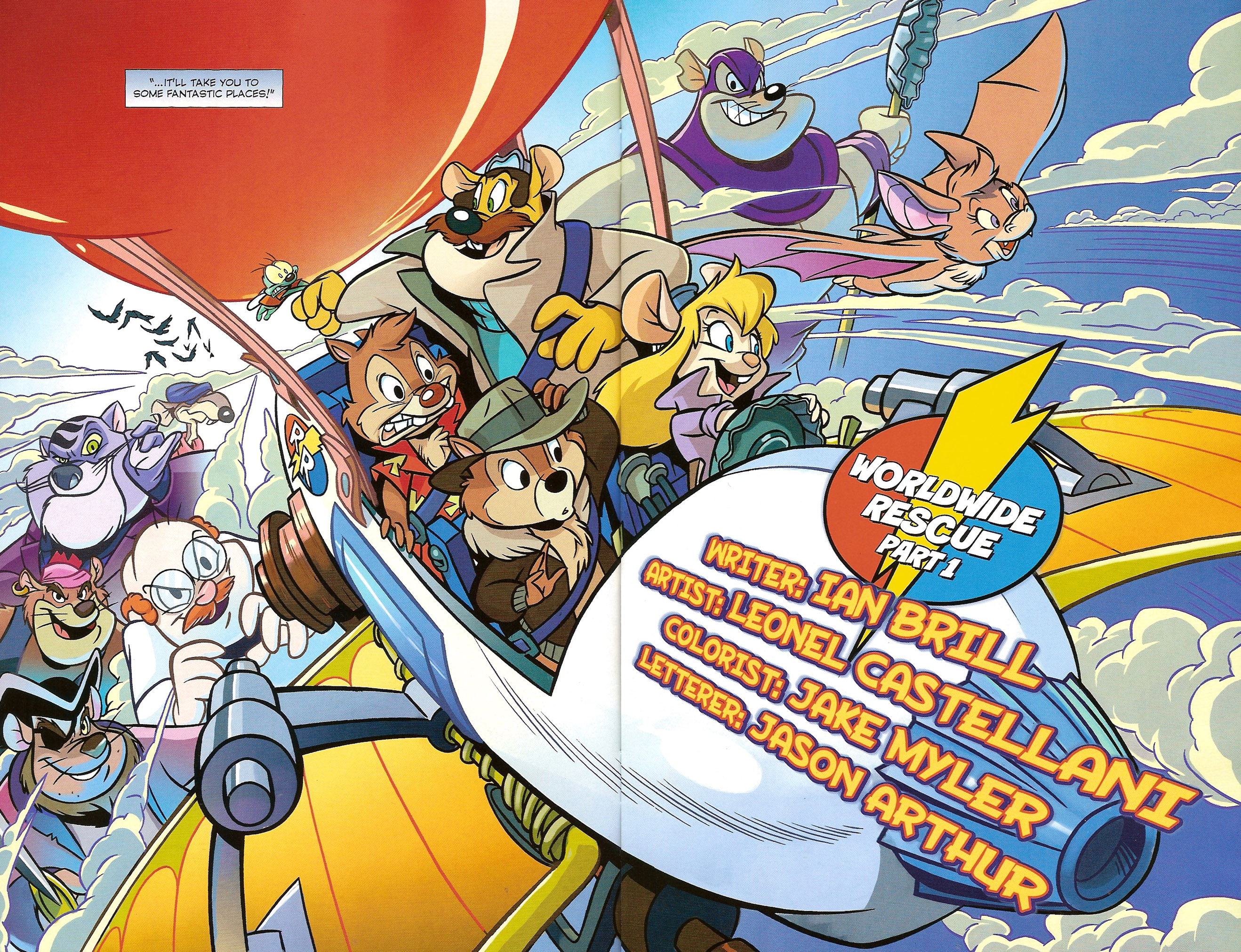 Read online Chip 'N' Dale Rescue Rangers comic -  Issue #1 - 7