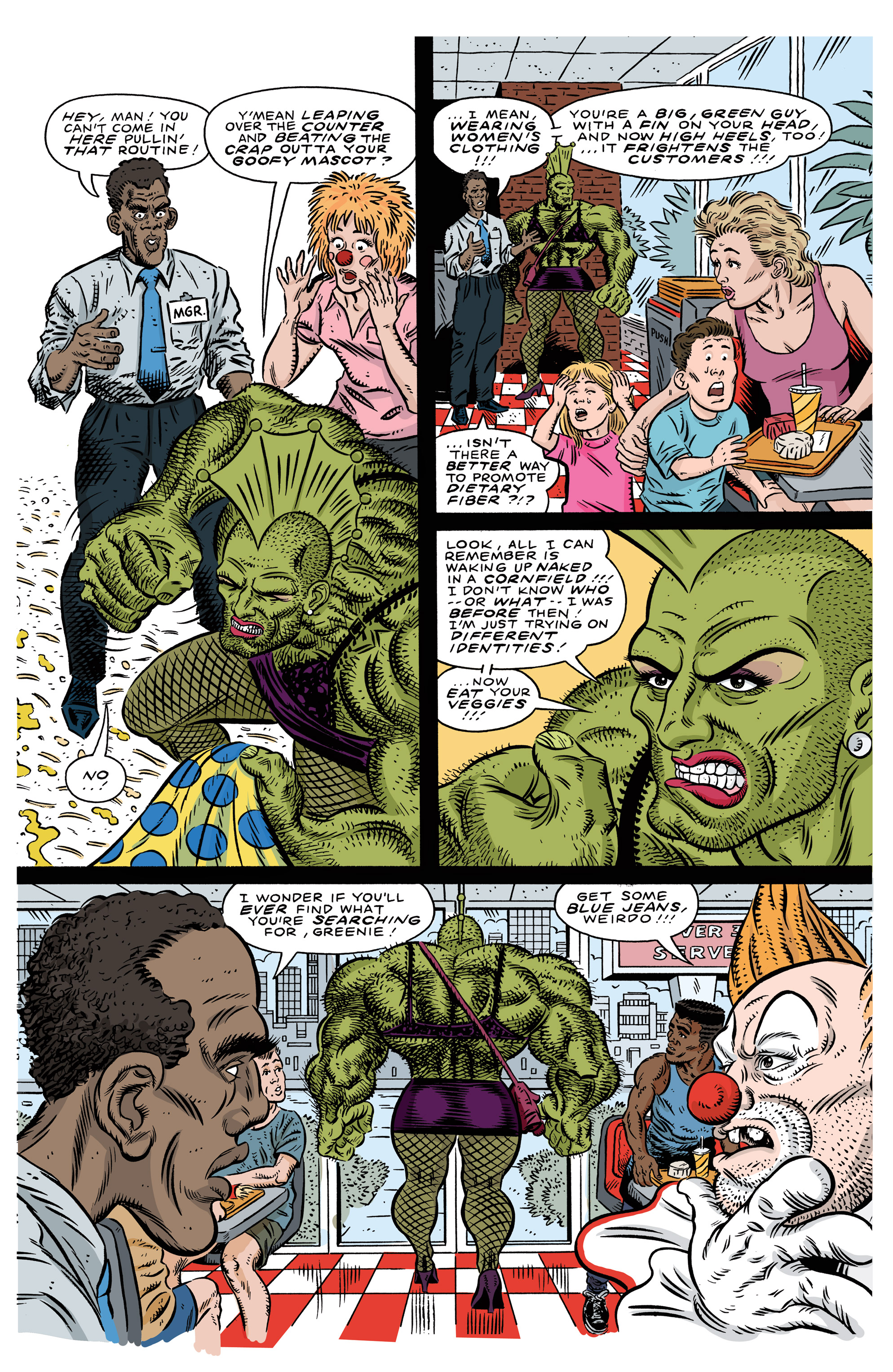 Read online Splitting Image 80-Page Giant comic -  Issue # Full - 19