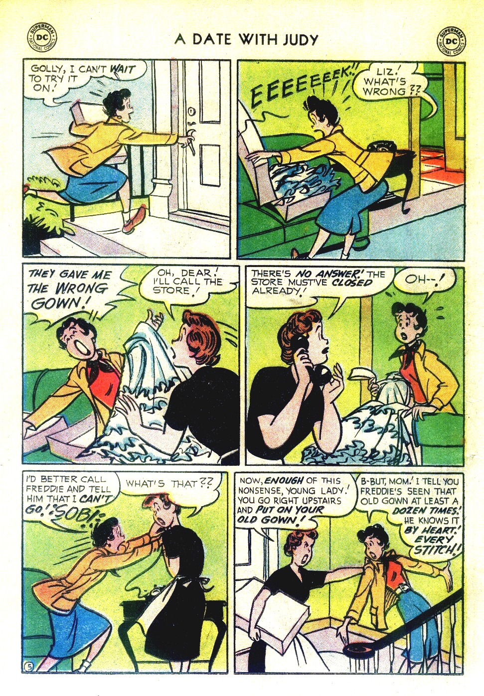 Read online A Date with Judy comic -  Issue #54 - 20