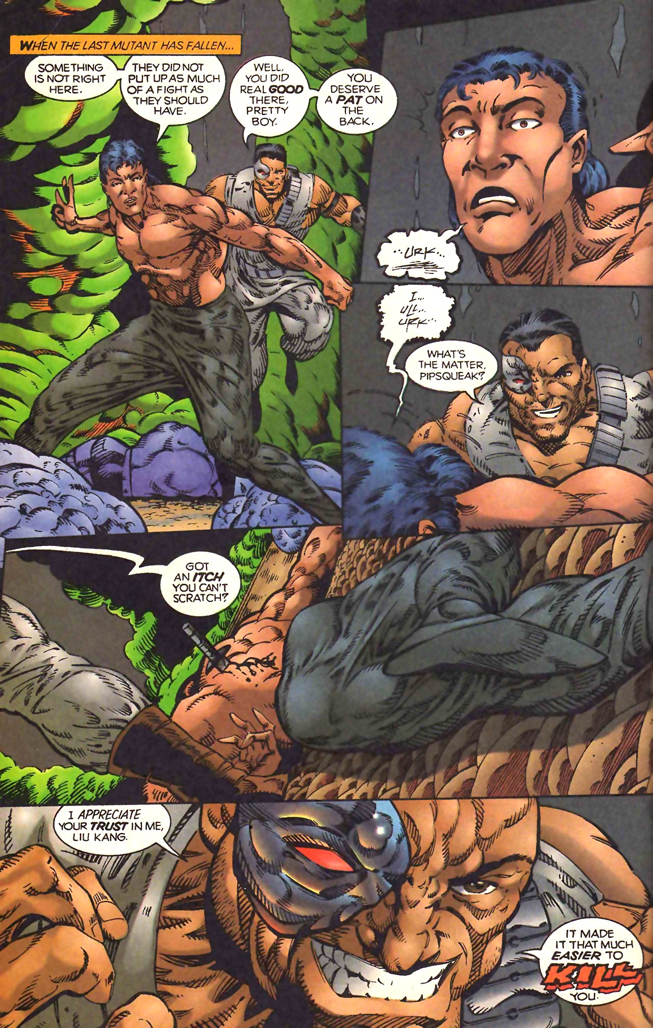 Read online Mortal Kombat (1994) comic -  Issue #5 - 21