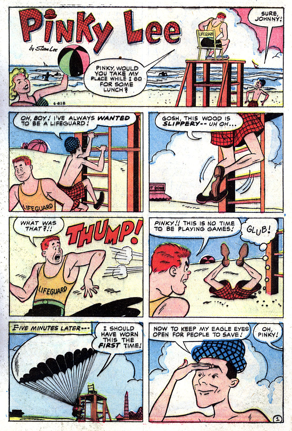 Read online Adventures Of Pinky Lee comic -  Issue #4 - 9
