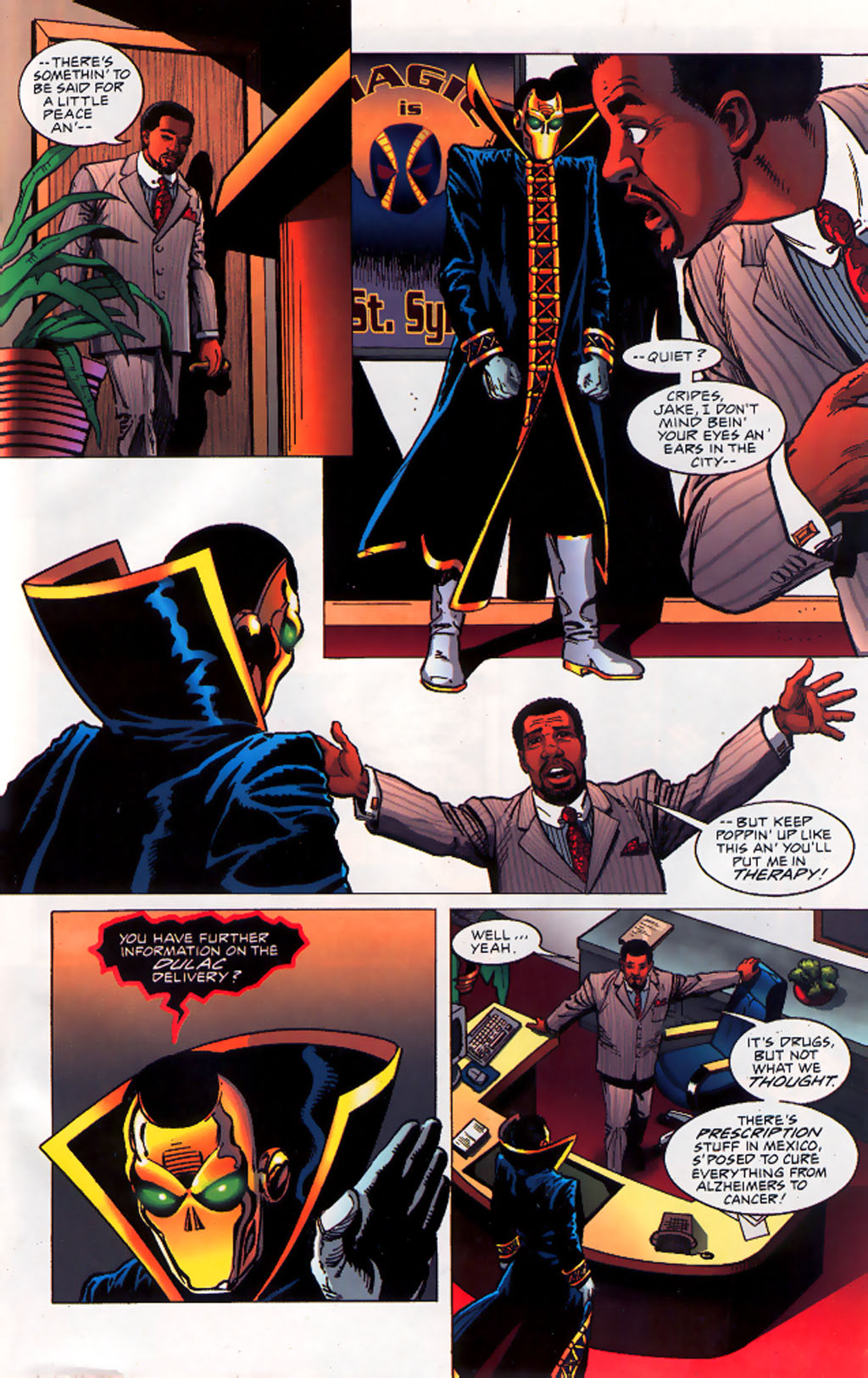 Read online Deathmask comic -  Issue #3 - 9