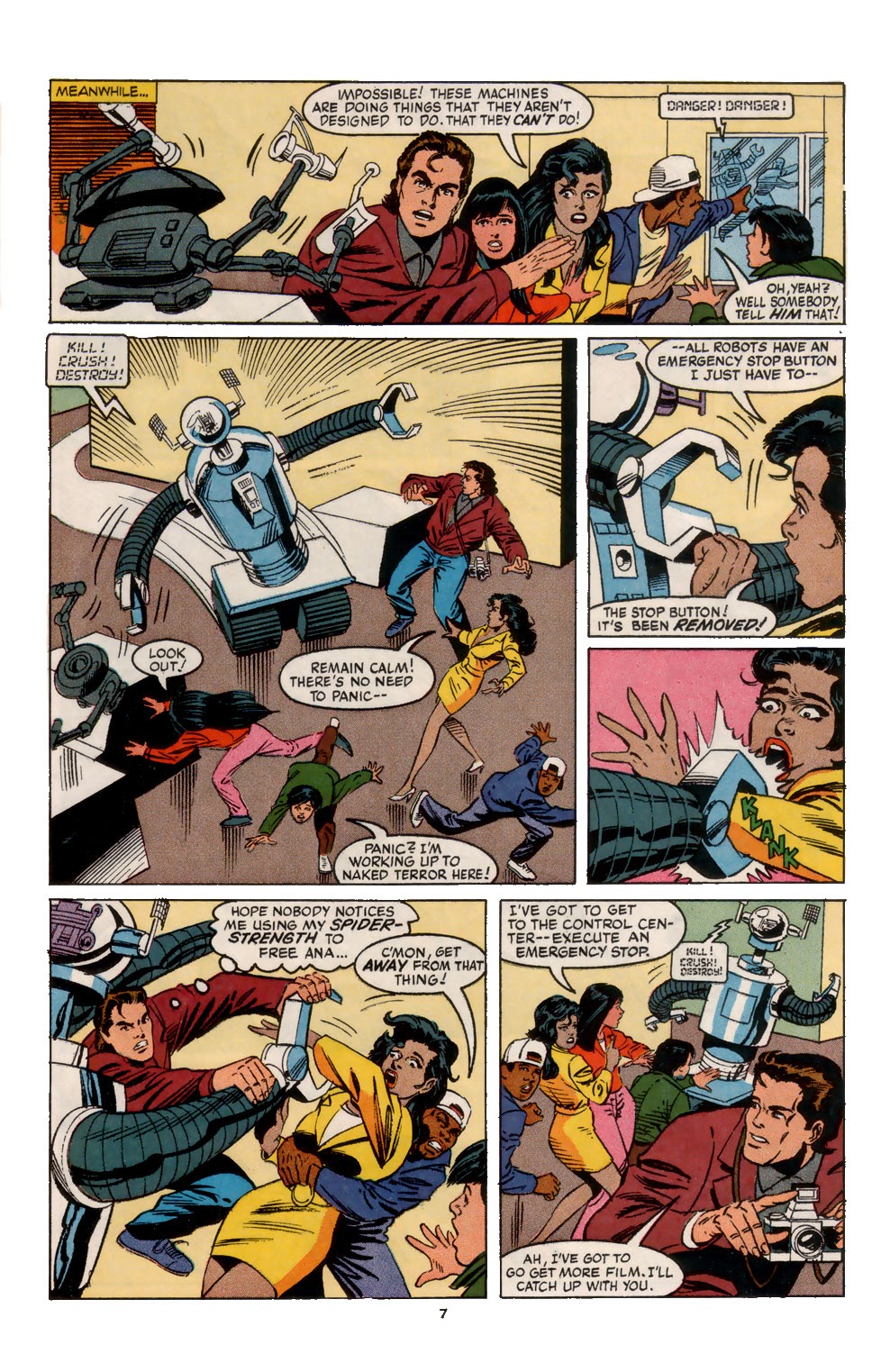 Read online The Amazing Spider-Man NACME Series: Riot at Robotworld comic -  Issue # Full - 8