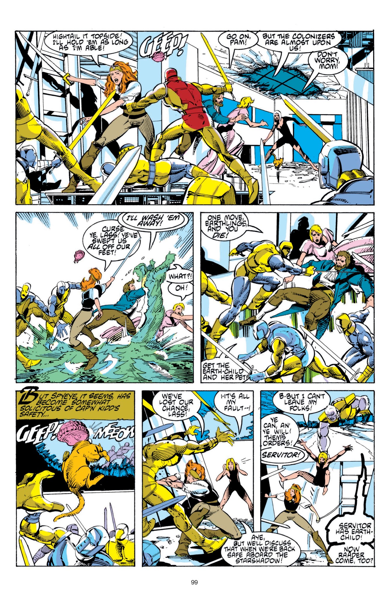 Read online Swords of the Swashbucklers comic -  Issue # TPB - 92