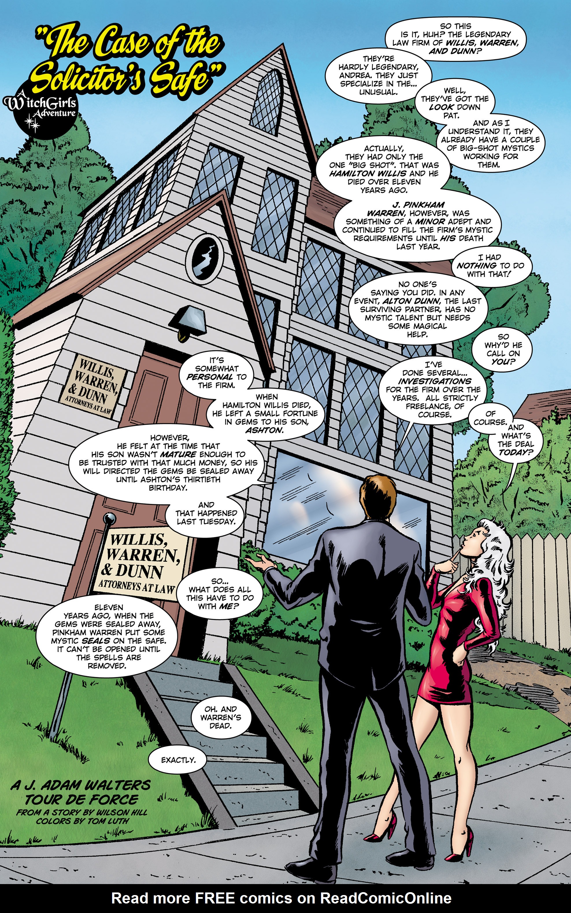 Read online Witchgirls Inc. The Origins comic -  Issue # TPB - 100