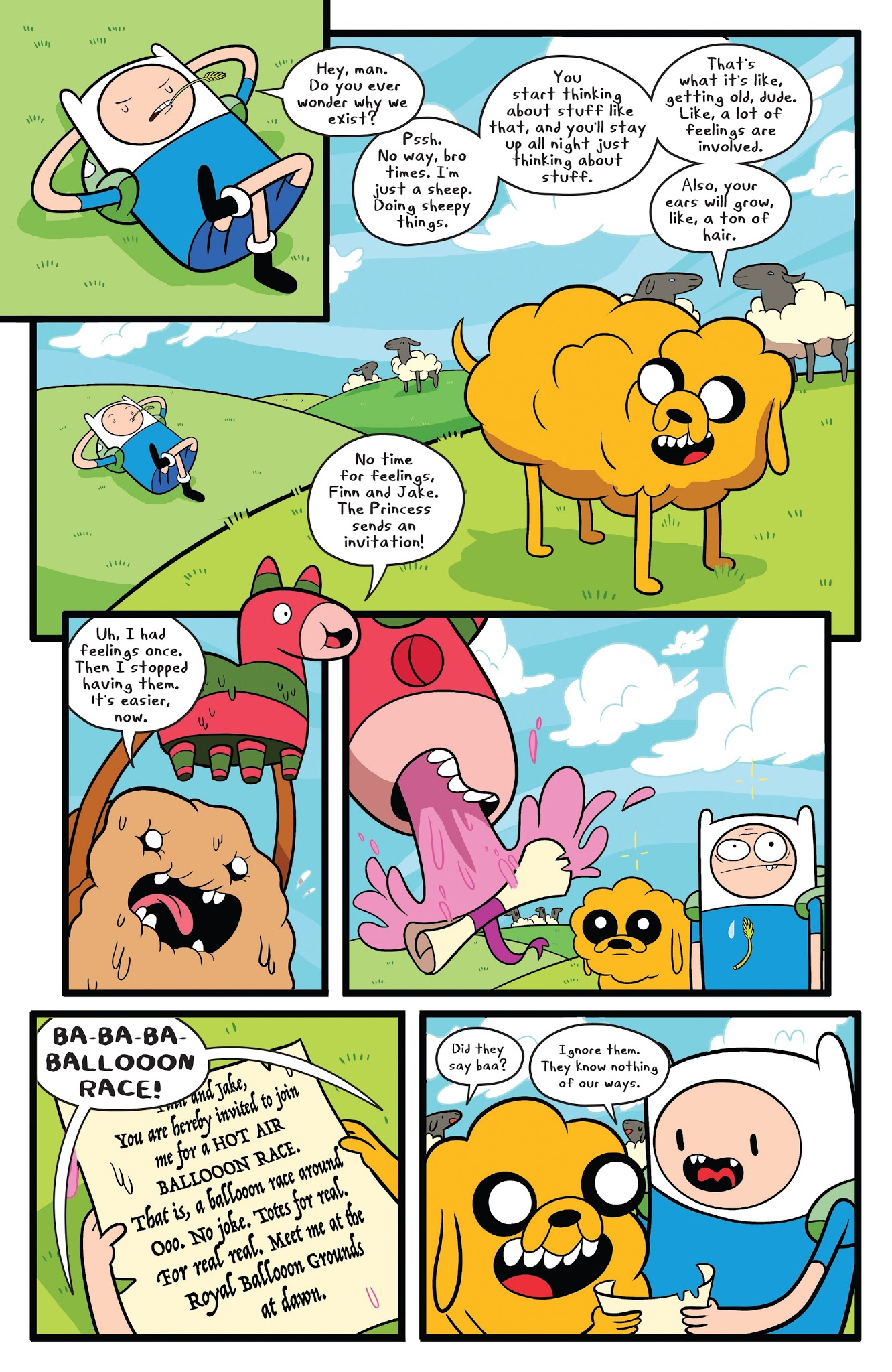 Read online Adventure Time comic -  Issue #66 - 5