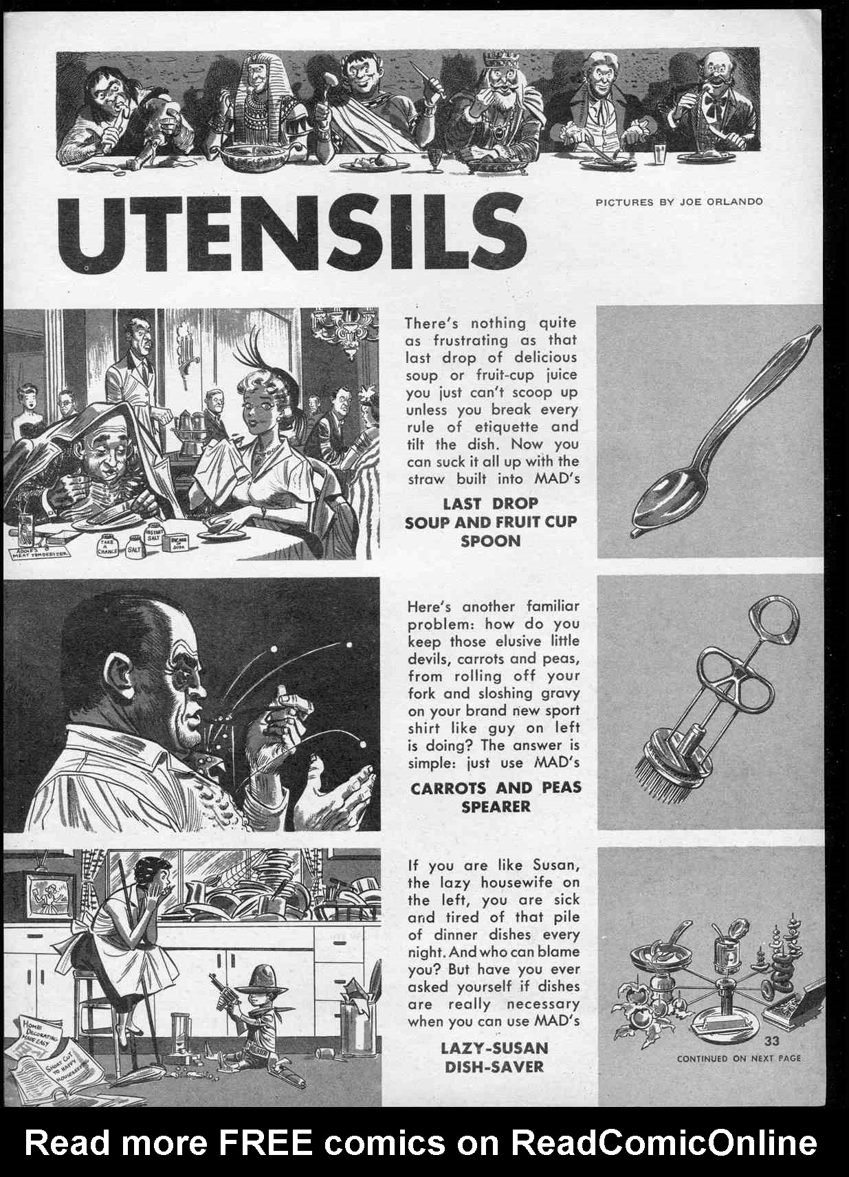 Read online MAD comic -  Issue #35 - 35