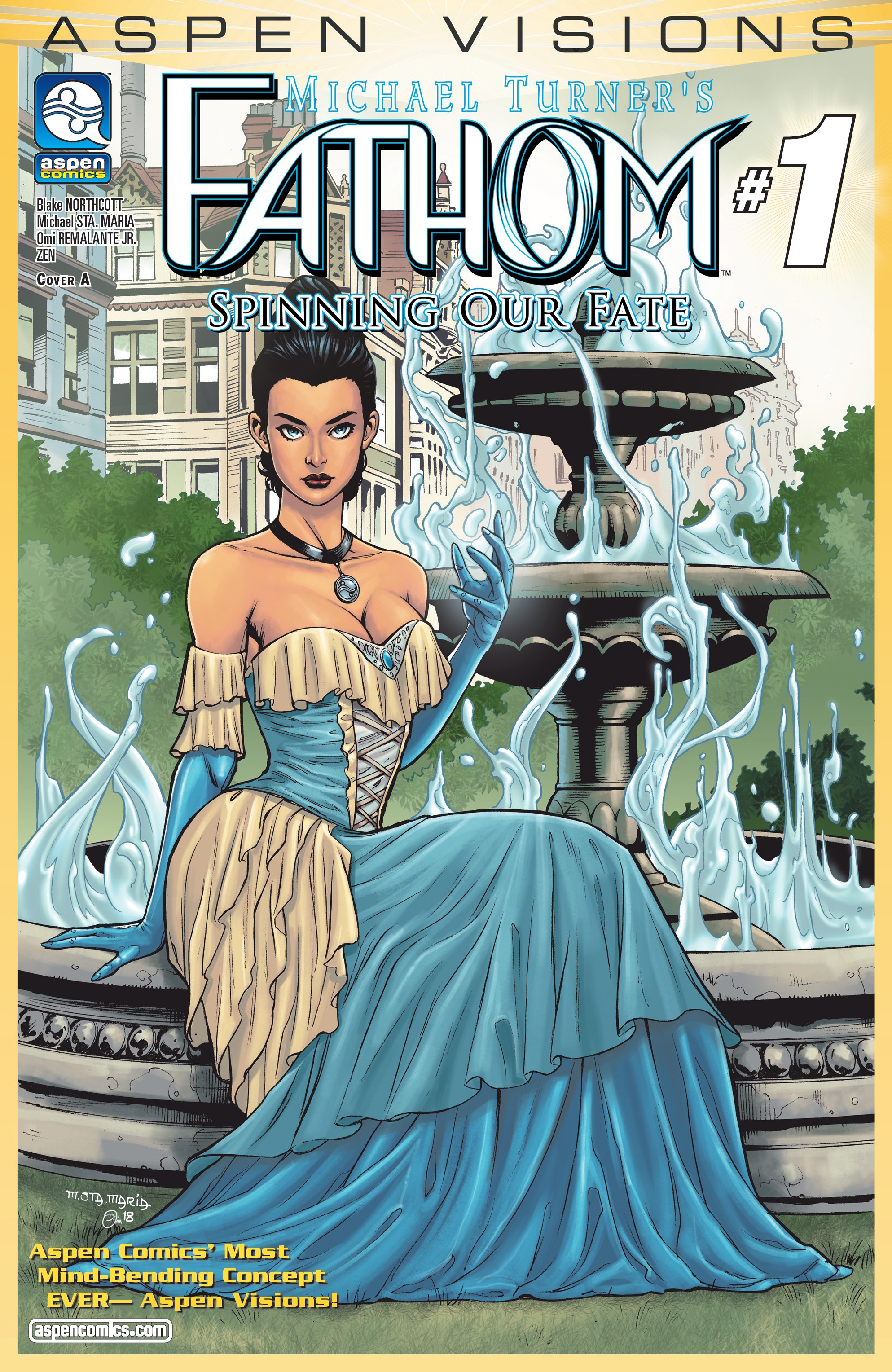 Read online Aspen Visions: Fathom: Spinning Our Fate comic -  Issue # Full - 1