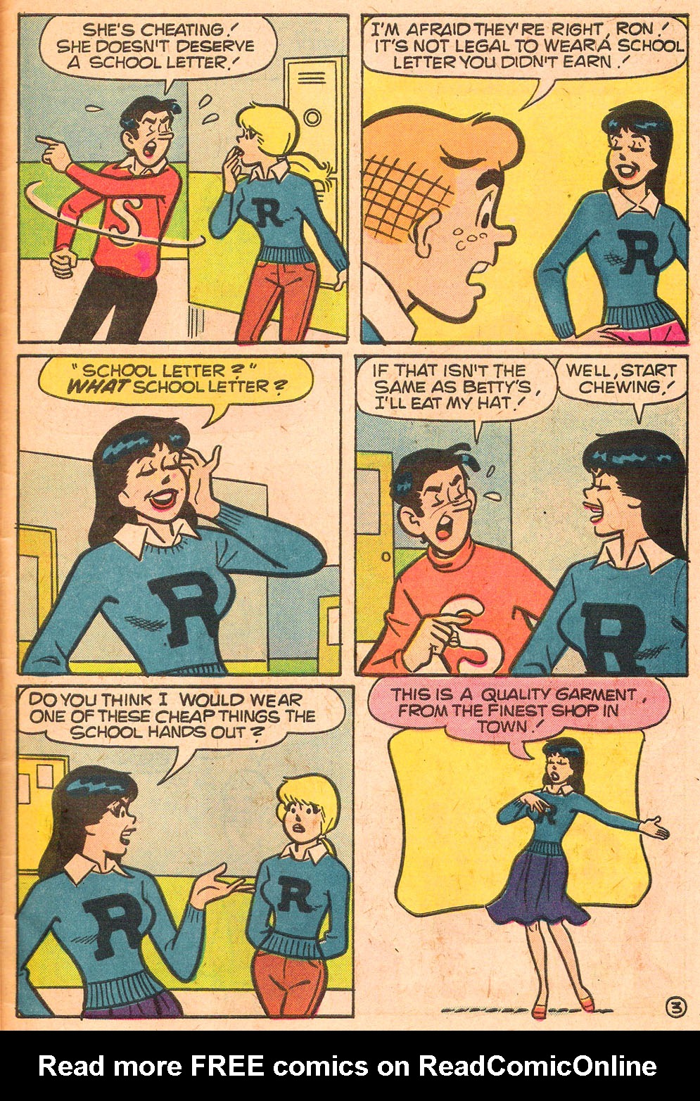 Read online Archie's Girls Betty and Veronica comic -  Issue #267 - 31
