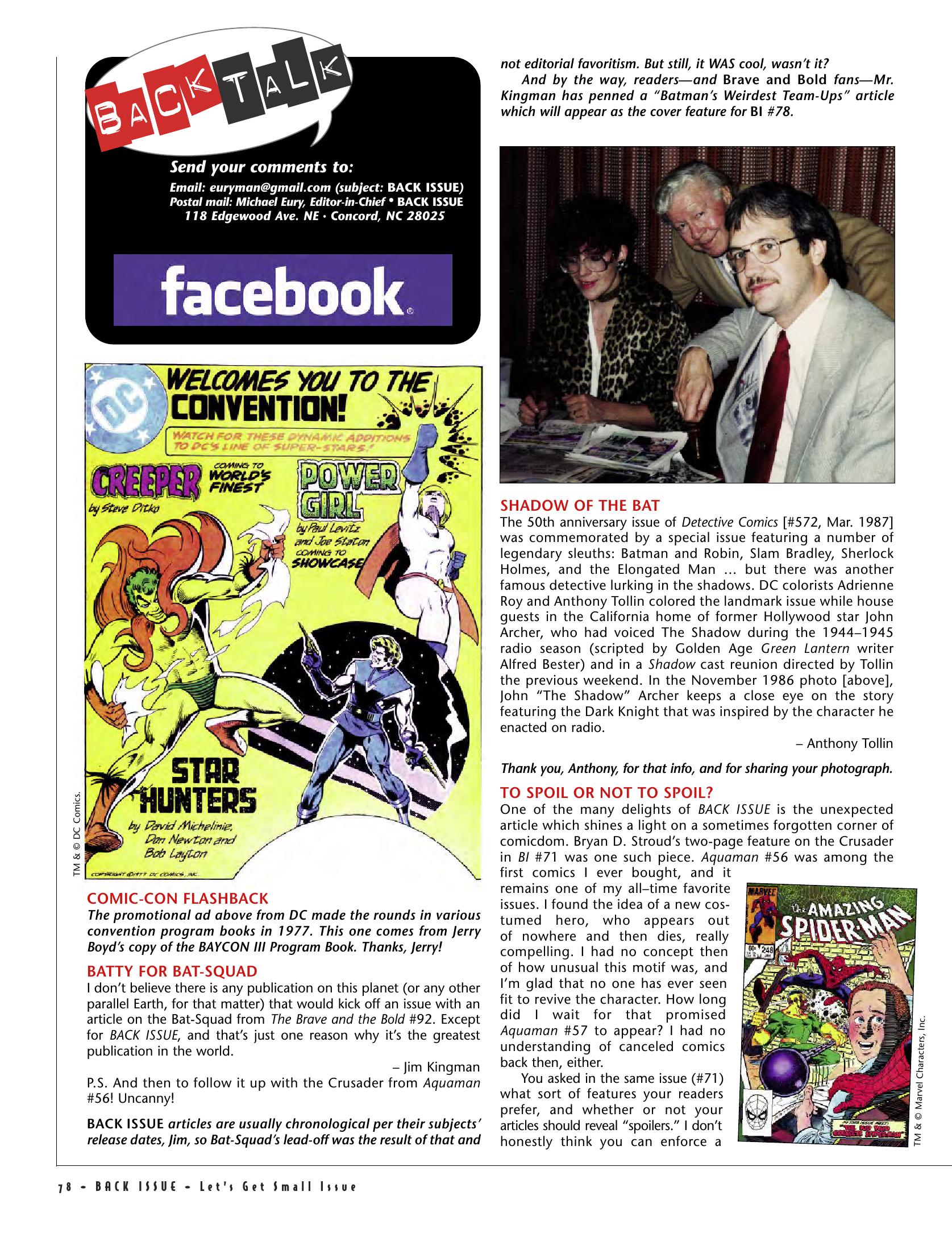 Read online Back Issue comic -  Issue #76 - 80