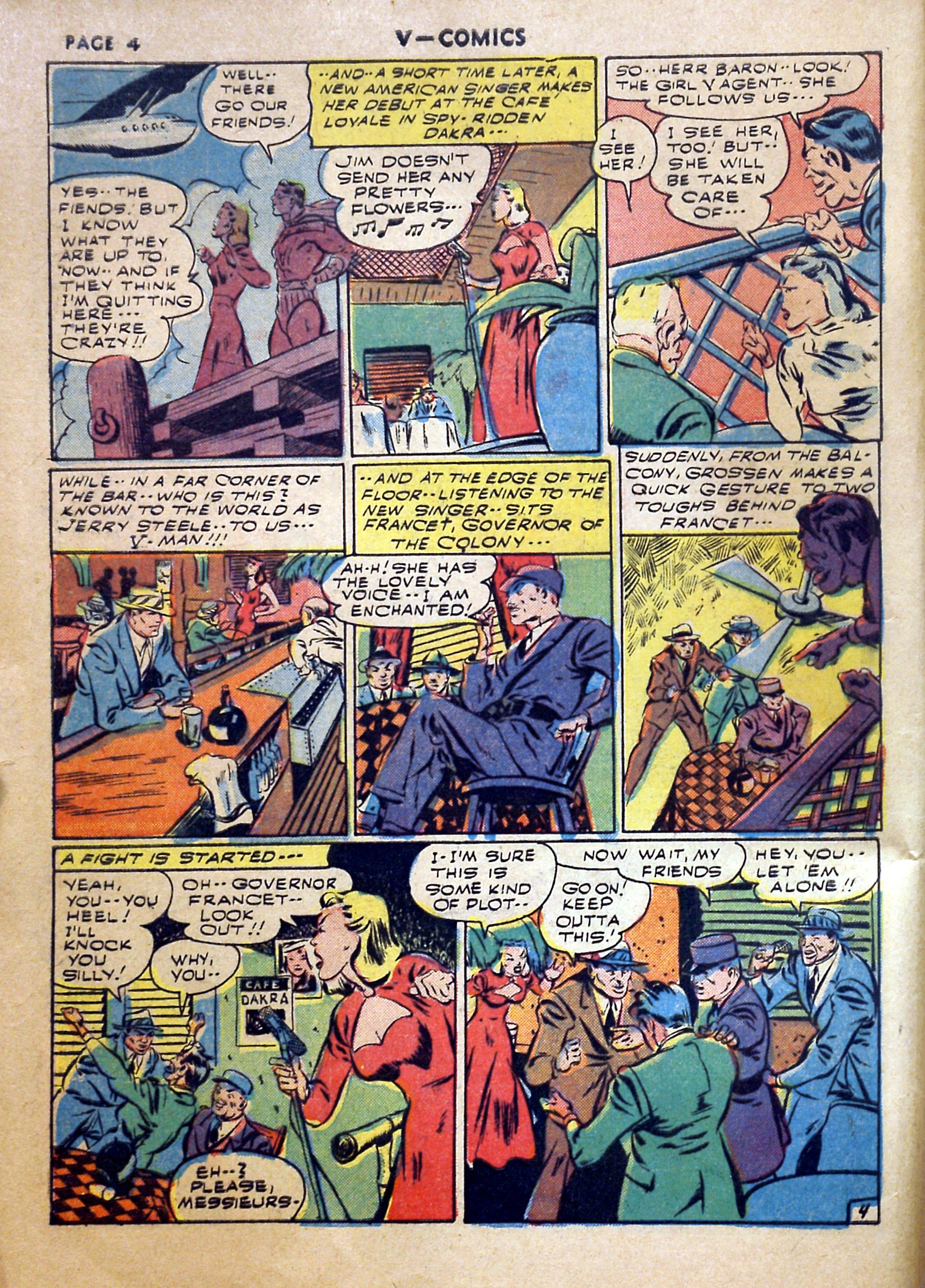 Read online V...- Comics comic -  Issue #2 - 5