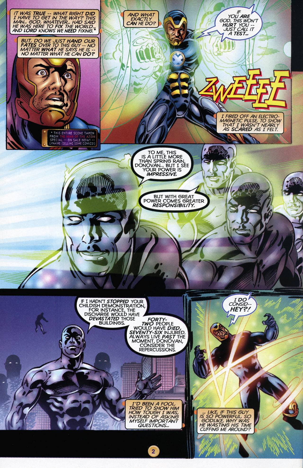 Read online X-O Manowar (1996) comic -  Issue #10 - 3