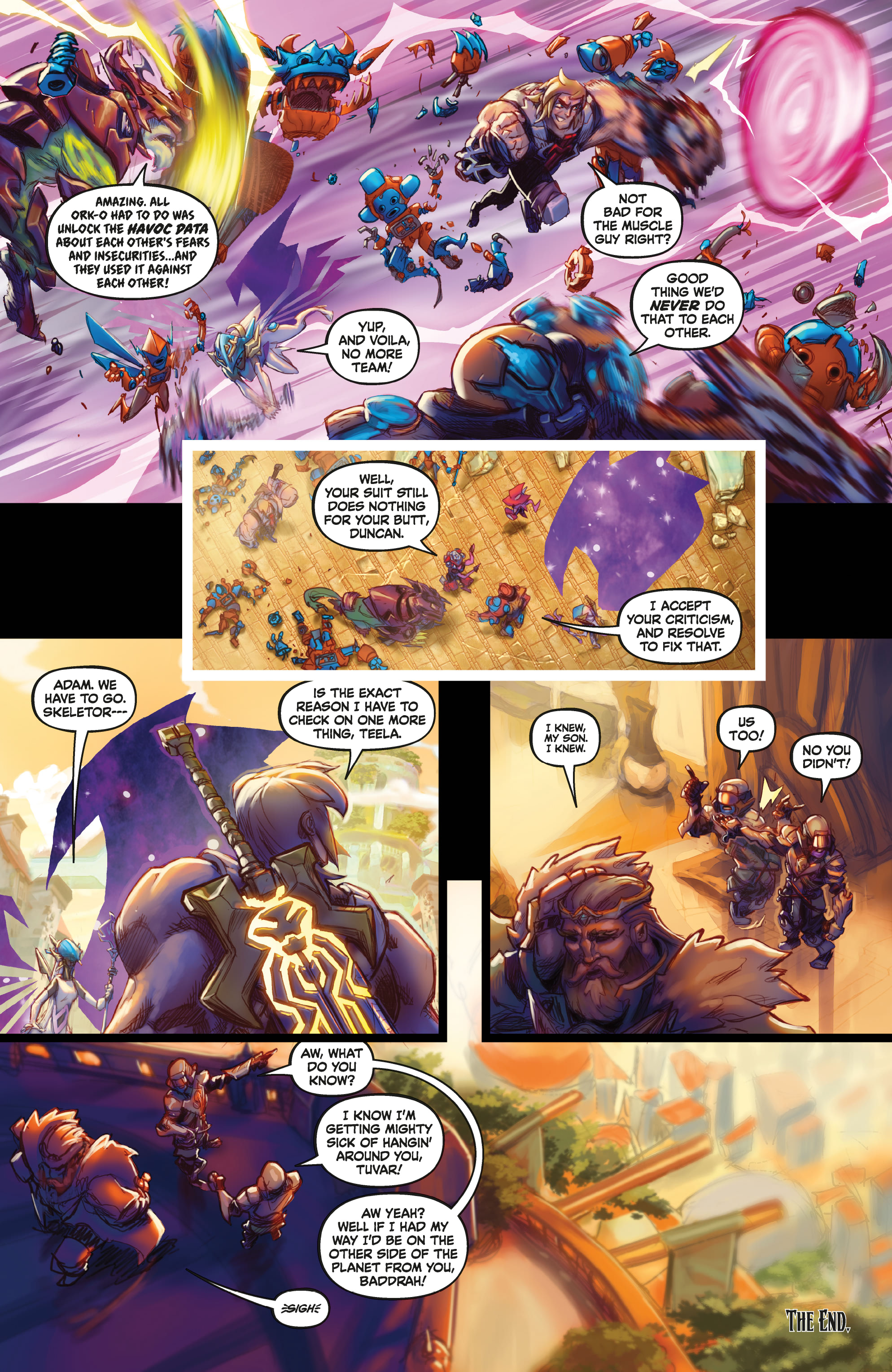Read online Masters of the Universe: Masterverse comic -  Issue #4 - 12