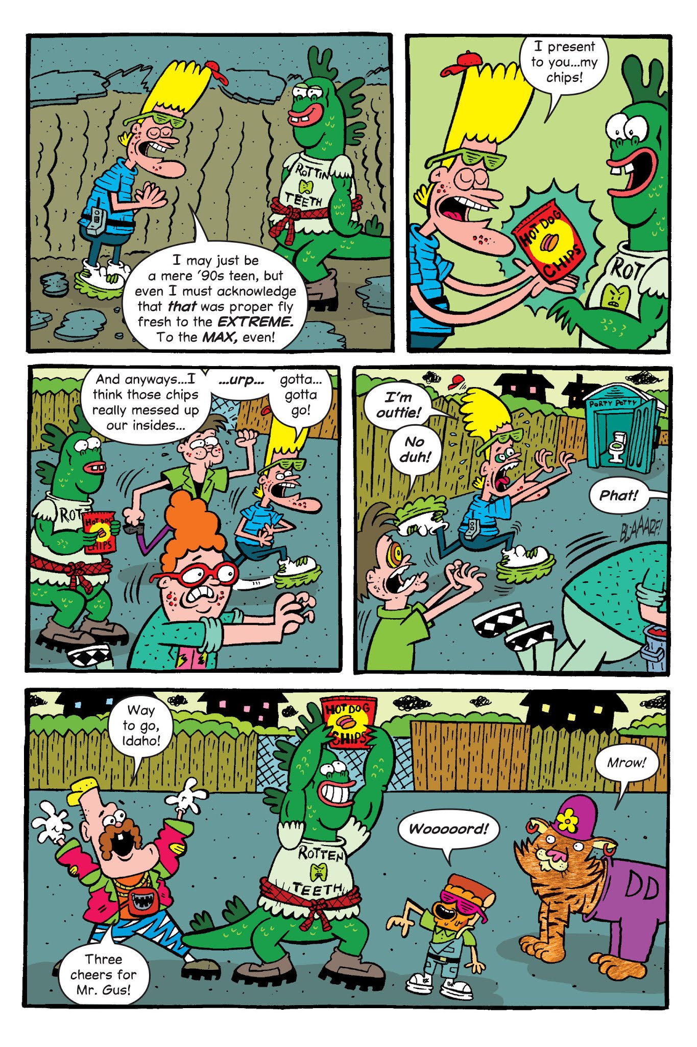 Read online Uncle Grandpa and the Time Casserole comic -  Issue # TPB - 59