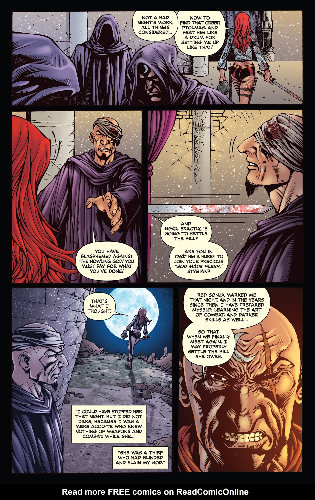 Read online Legends of Red Sonja comic -  Issue # TPB - 17