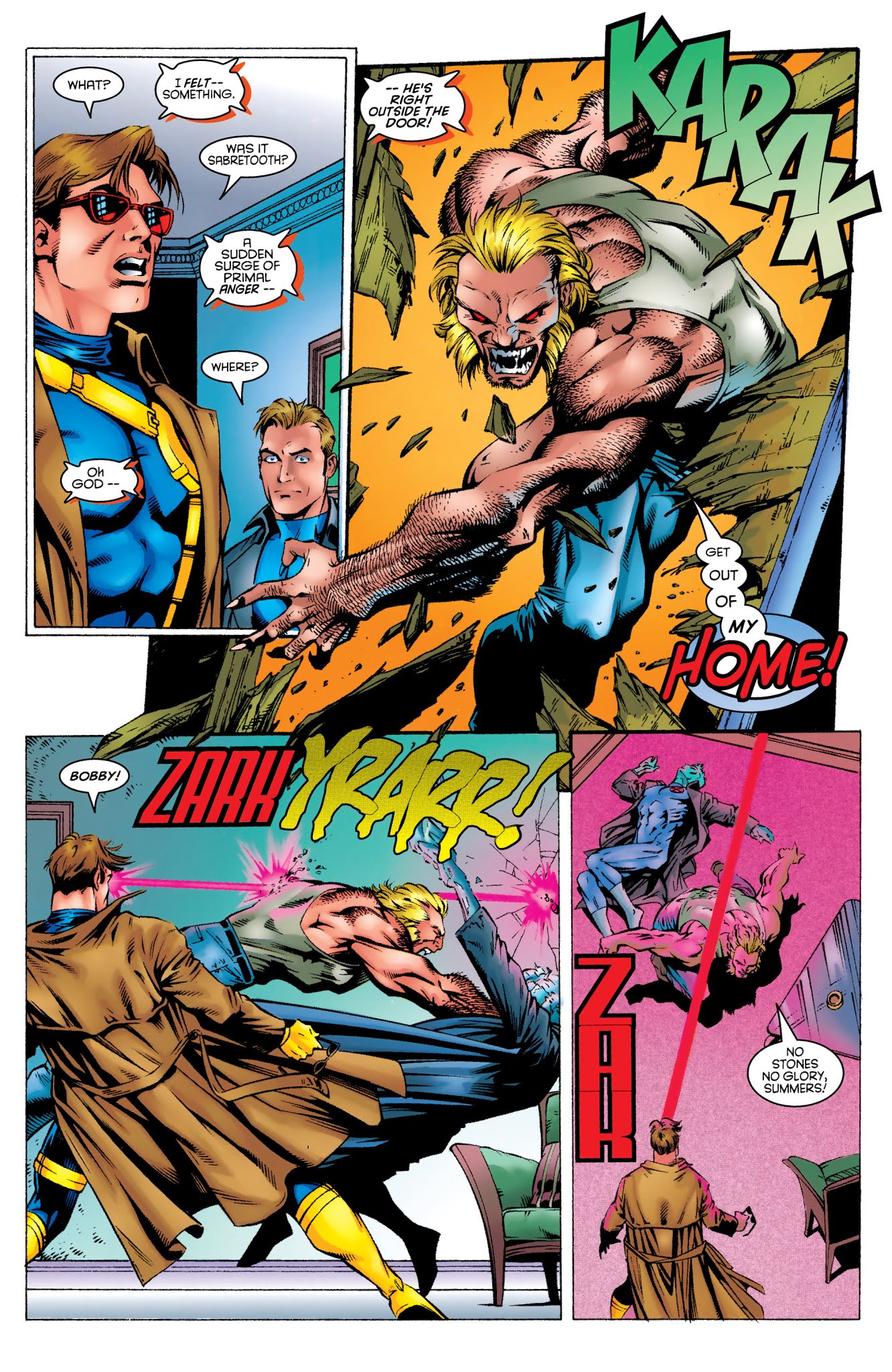 Read online X-Men: The Road to Onslaught comic -  Issue # TPB 2 - 335
