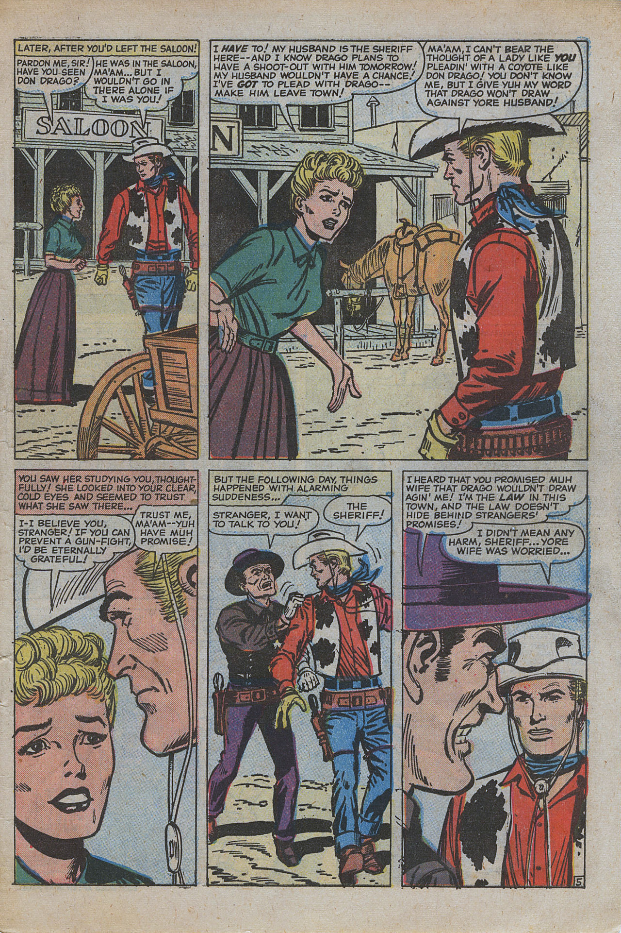 Read online Gunsmoke Western comic -  Issue #50 - 7