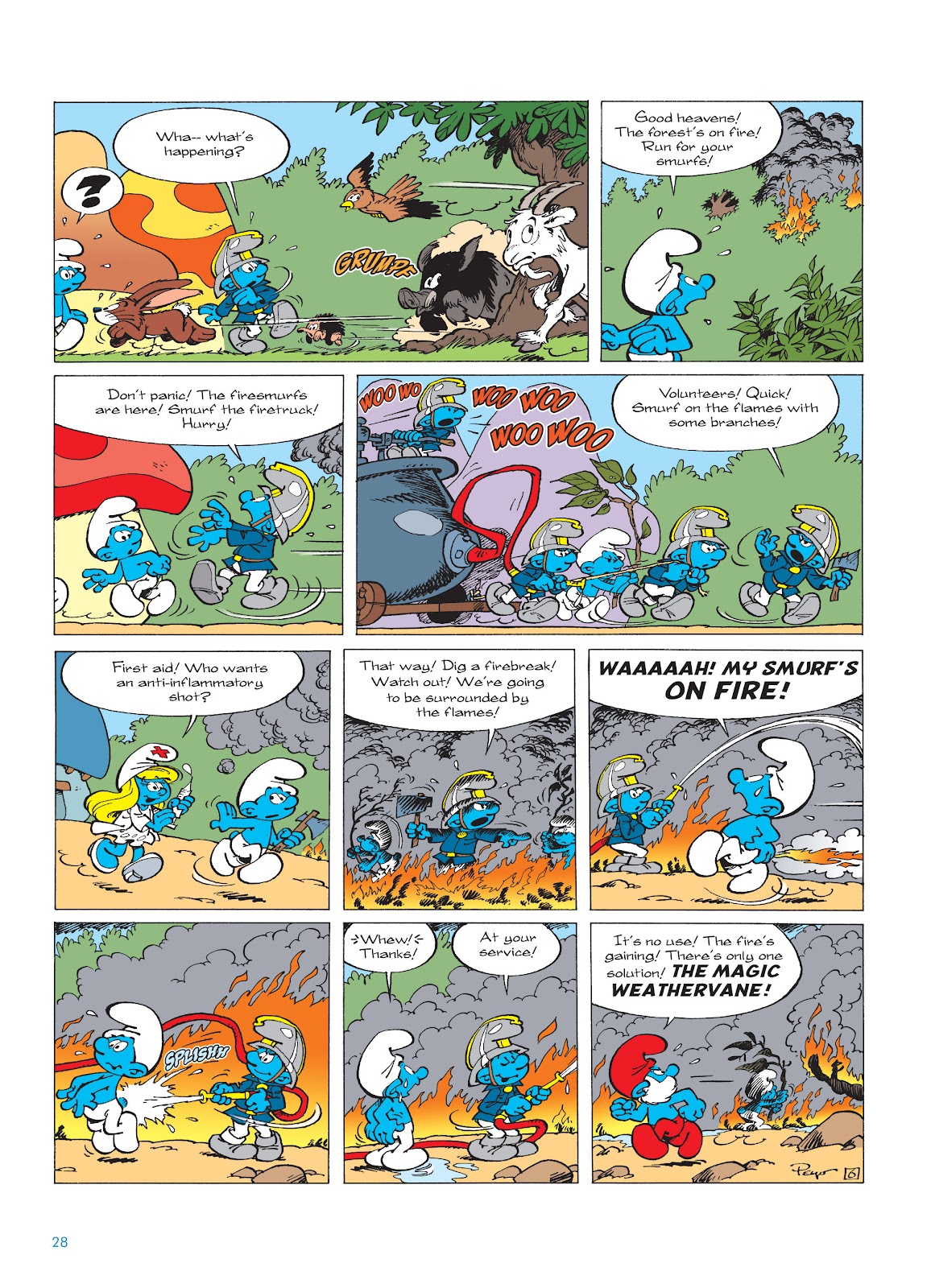 Read online The Smurfs comic -  Issue #16 - 29