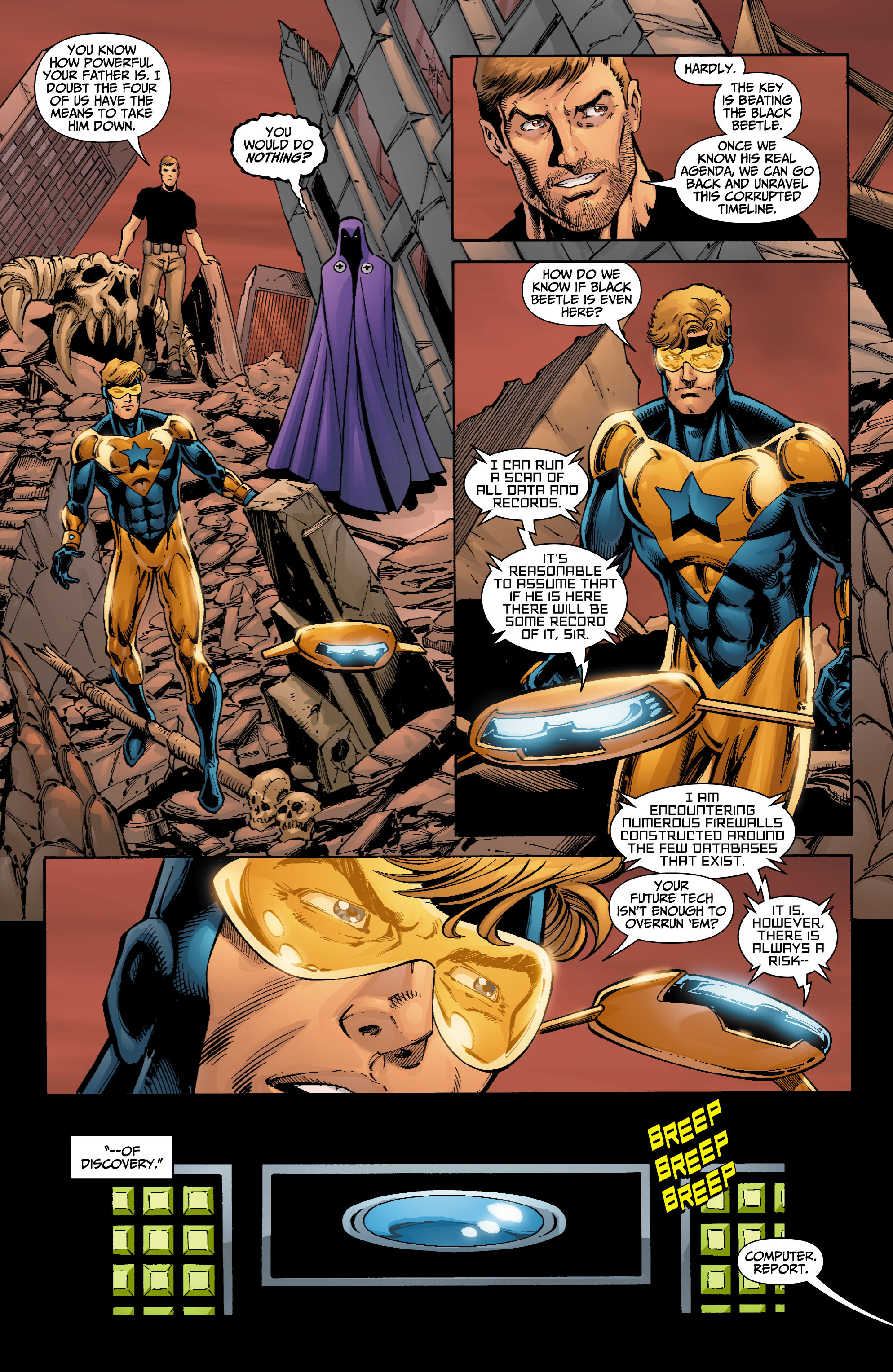 Read online Booster Gold (2007) comic -  Issue #23 - 11