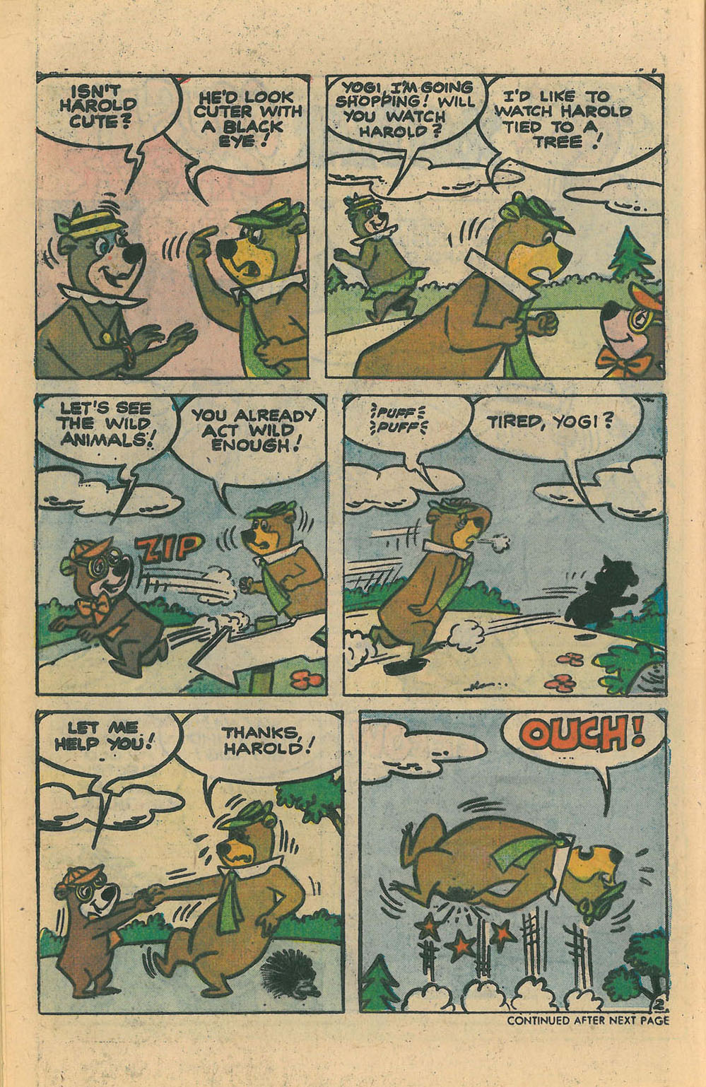 Read online Yogi Bear (1970) comic -  Issue #33 - 16
