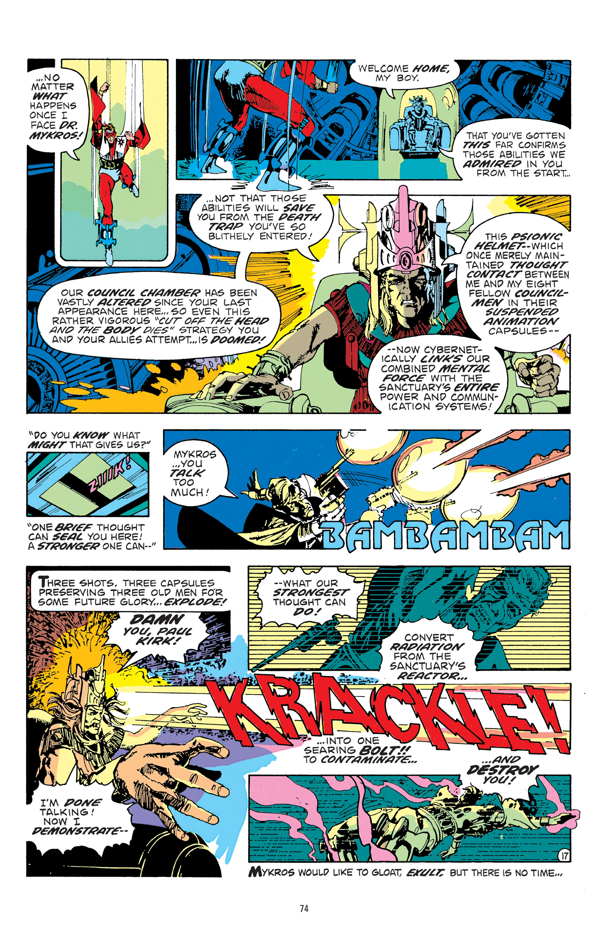 Read online Manhunter by Archie Goodwin and Walter Simonson Deluxe Edition comic -  Issue # TPB - 74