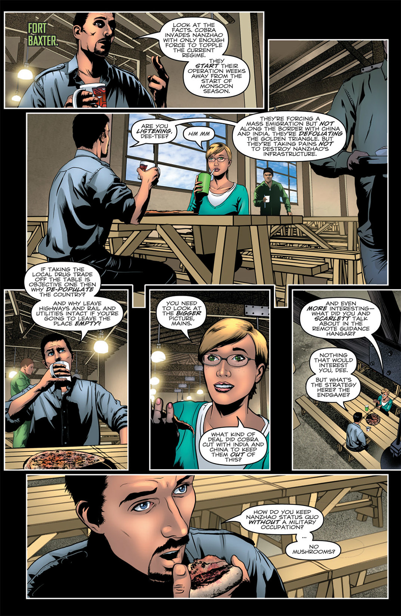 Read online G.I. Joe: Snake Eyes comic -  Issue #10 - 24