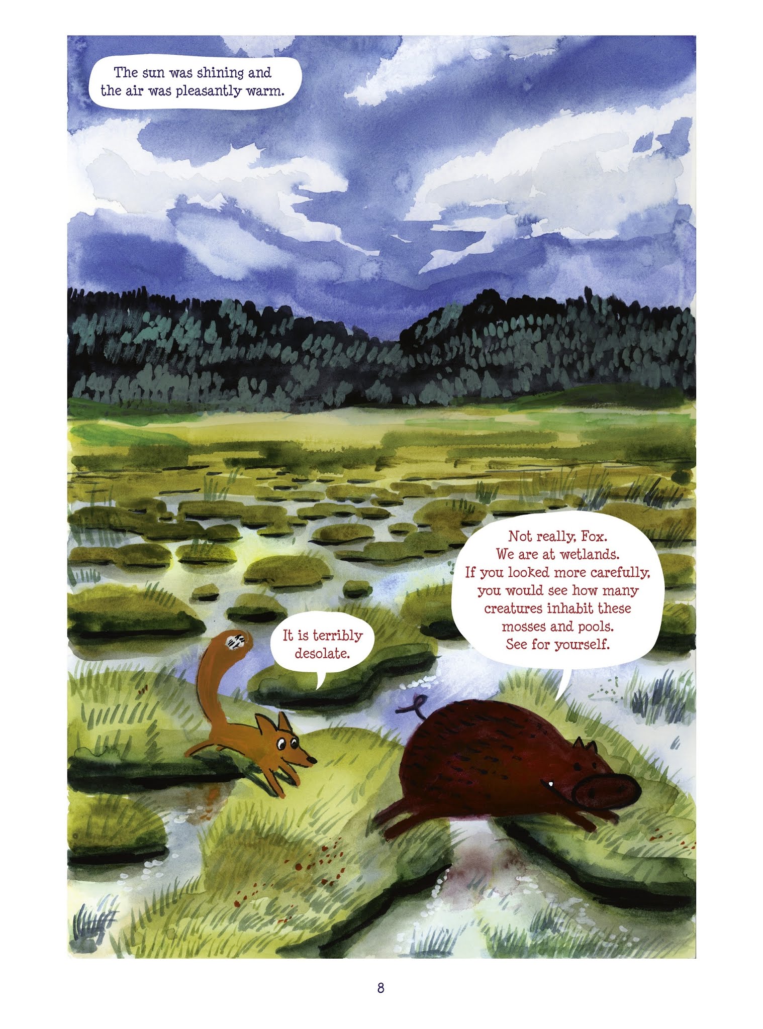 Read online Tiny Fox and Great Boar comic -  Issue #3 - 8