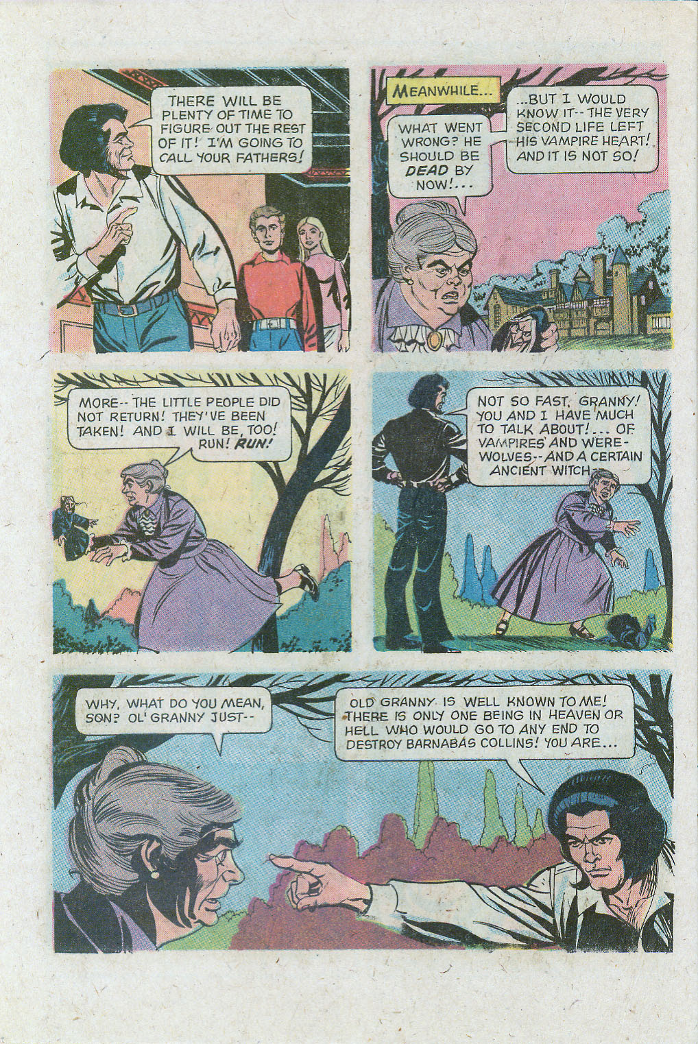 Read online Dark Shadows (1969) comic -  Issue #26 - 32