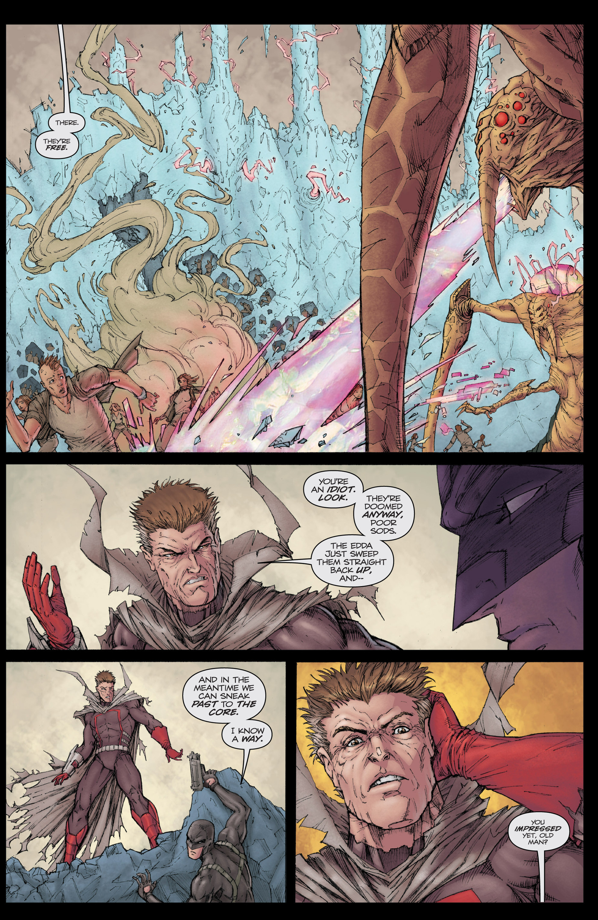 Read online Extermination comic -  Issue #7 - 16